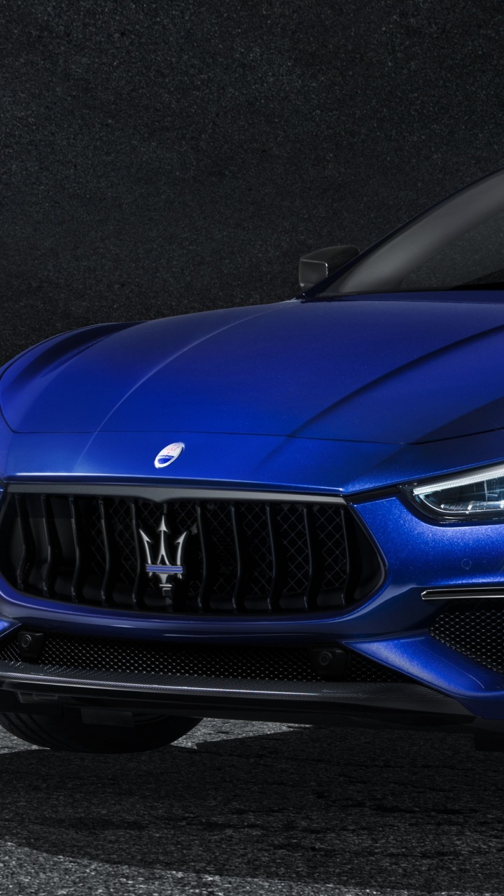 Blau Bmw m3 Coupe. Wallpaper in 720x1280 Resolution