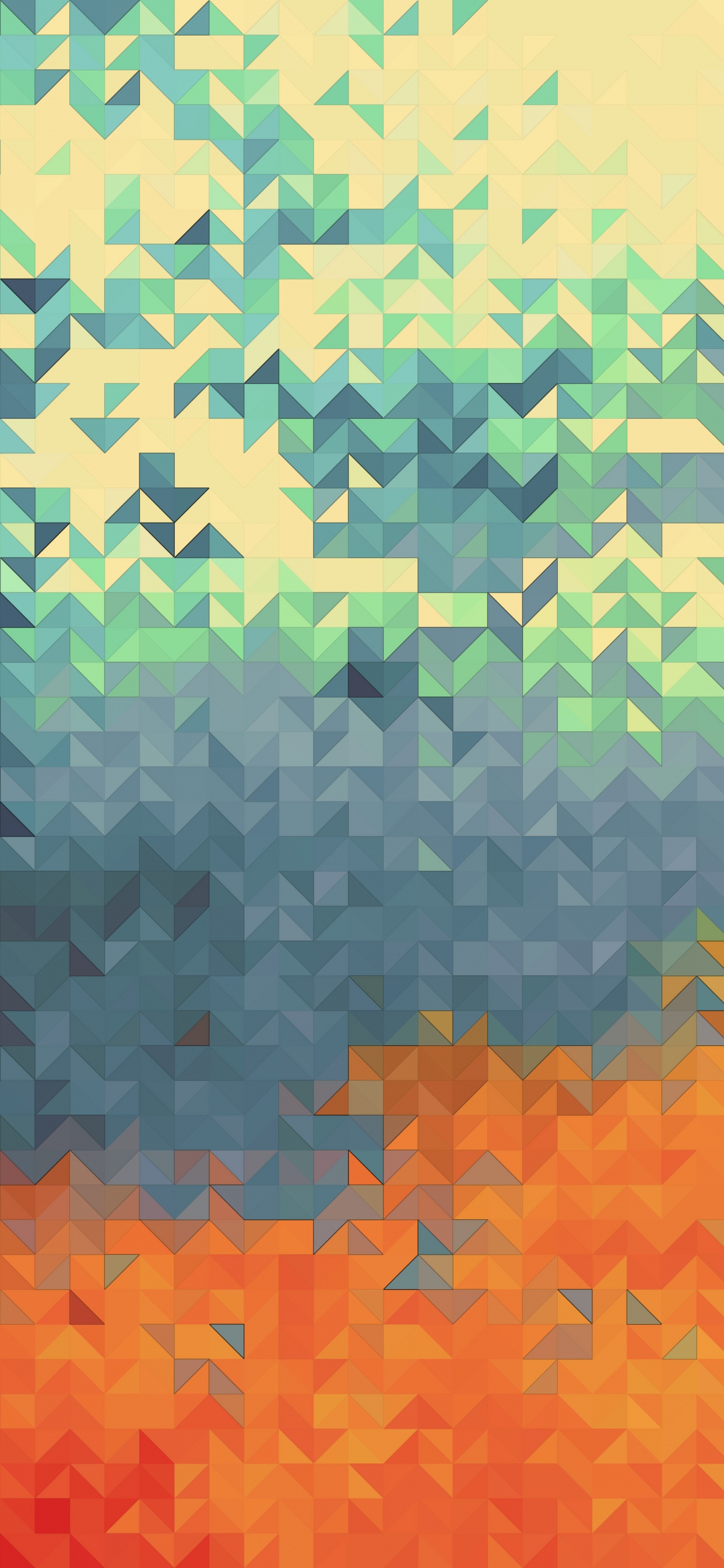 当代艺术, 抽象艺术, 橙色, 天空, 艺术 壁纸 1242x2688 允许