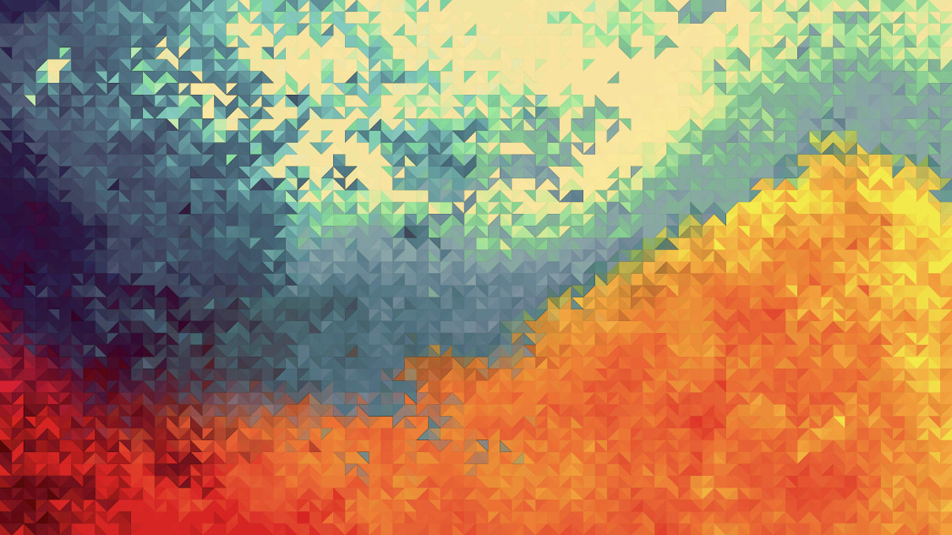 Green Orange and Yellow Textile. Wallpaper in 1366x768 Resolution