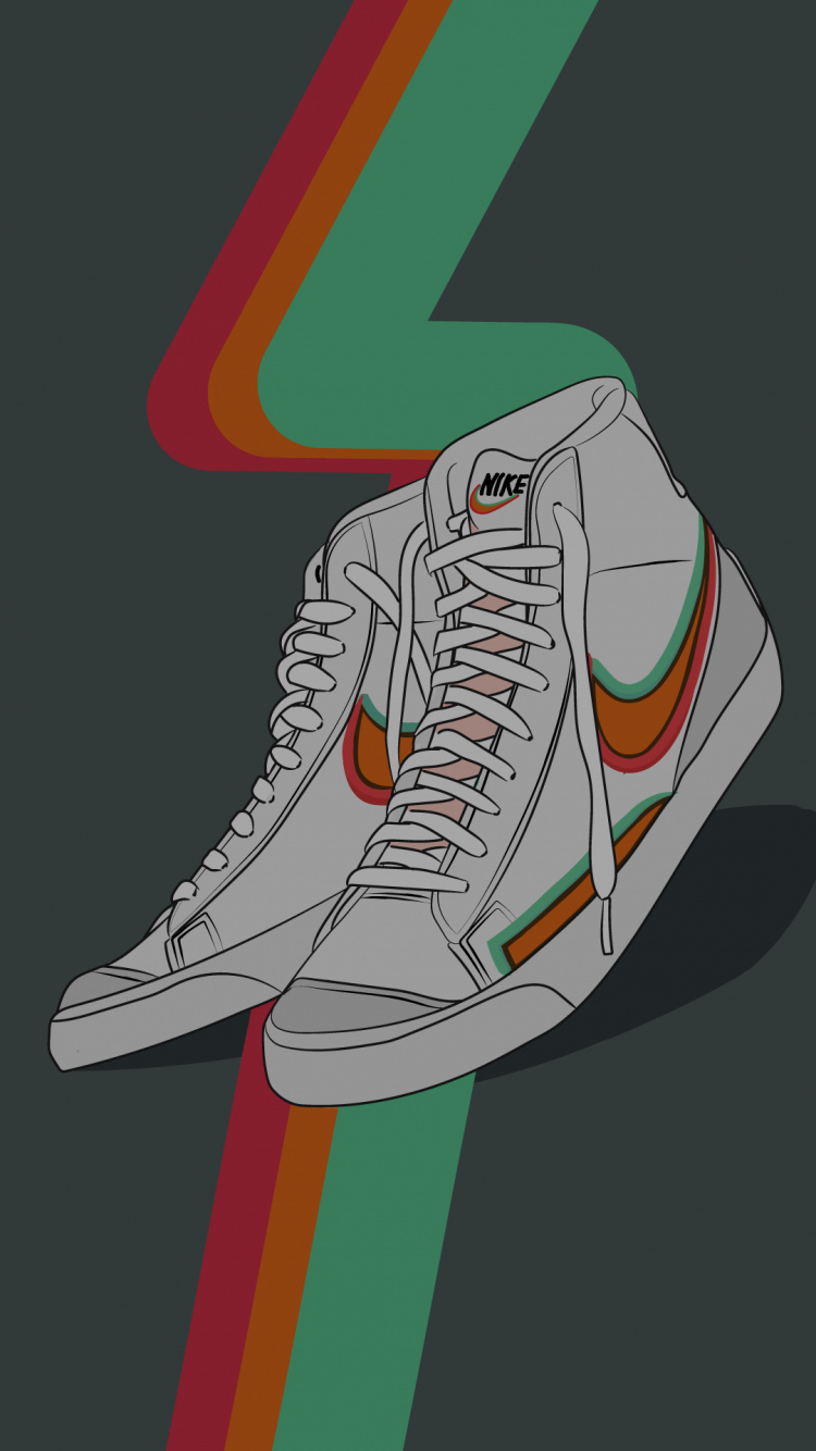 Cartoon, Carmine, Illustration, Chaussure D'extérieur, Graphique. Wallpaper in 750x1334 Resolution