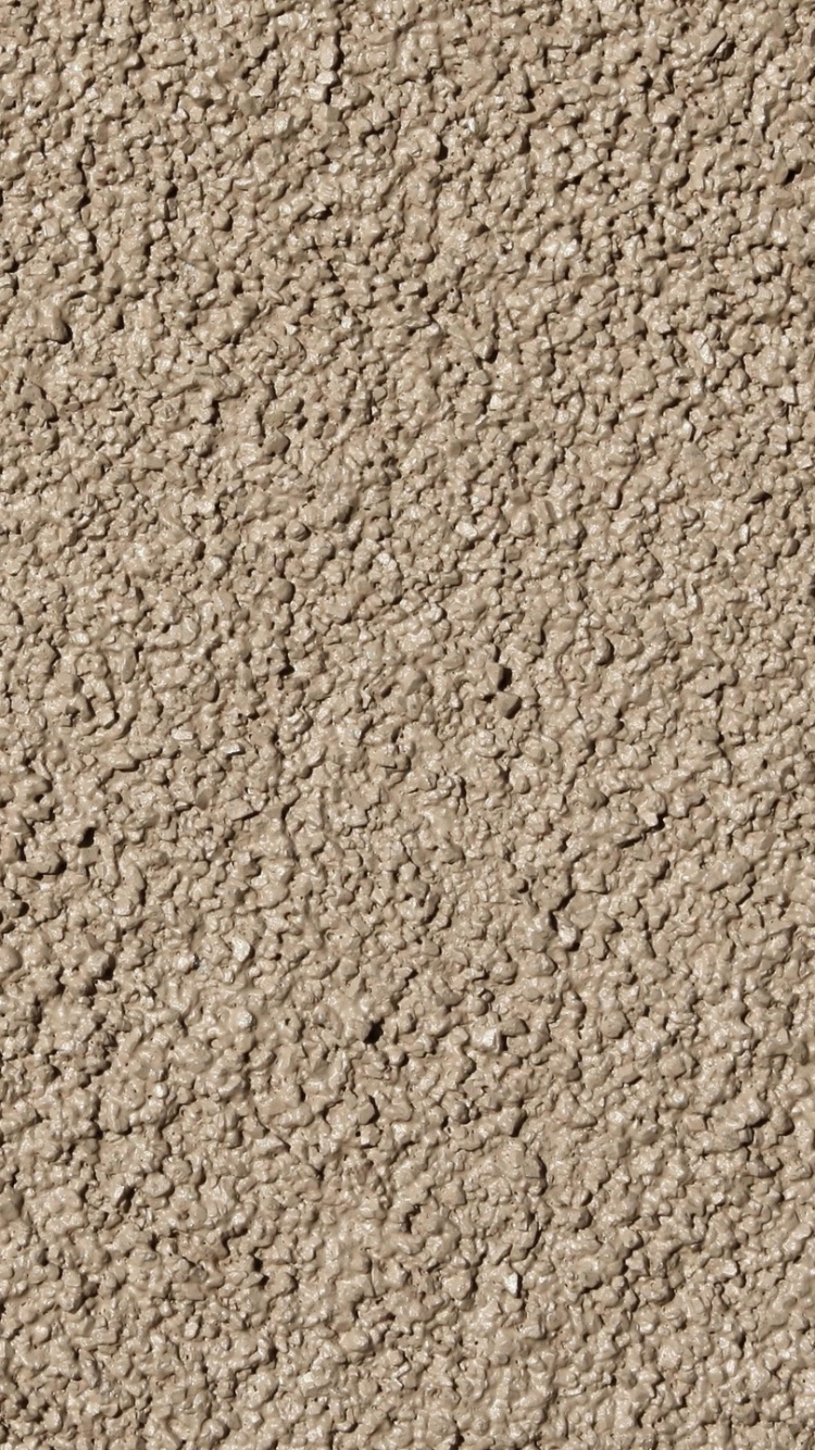 Braune Und Weiße Betonwand. Wallpaper in 750x1334 Resolution