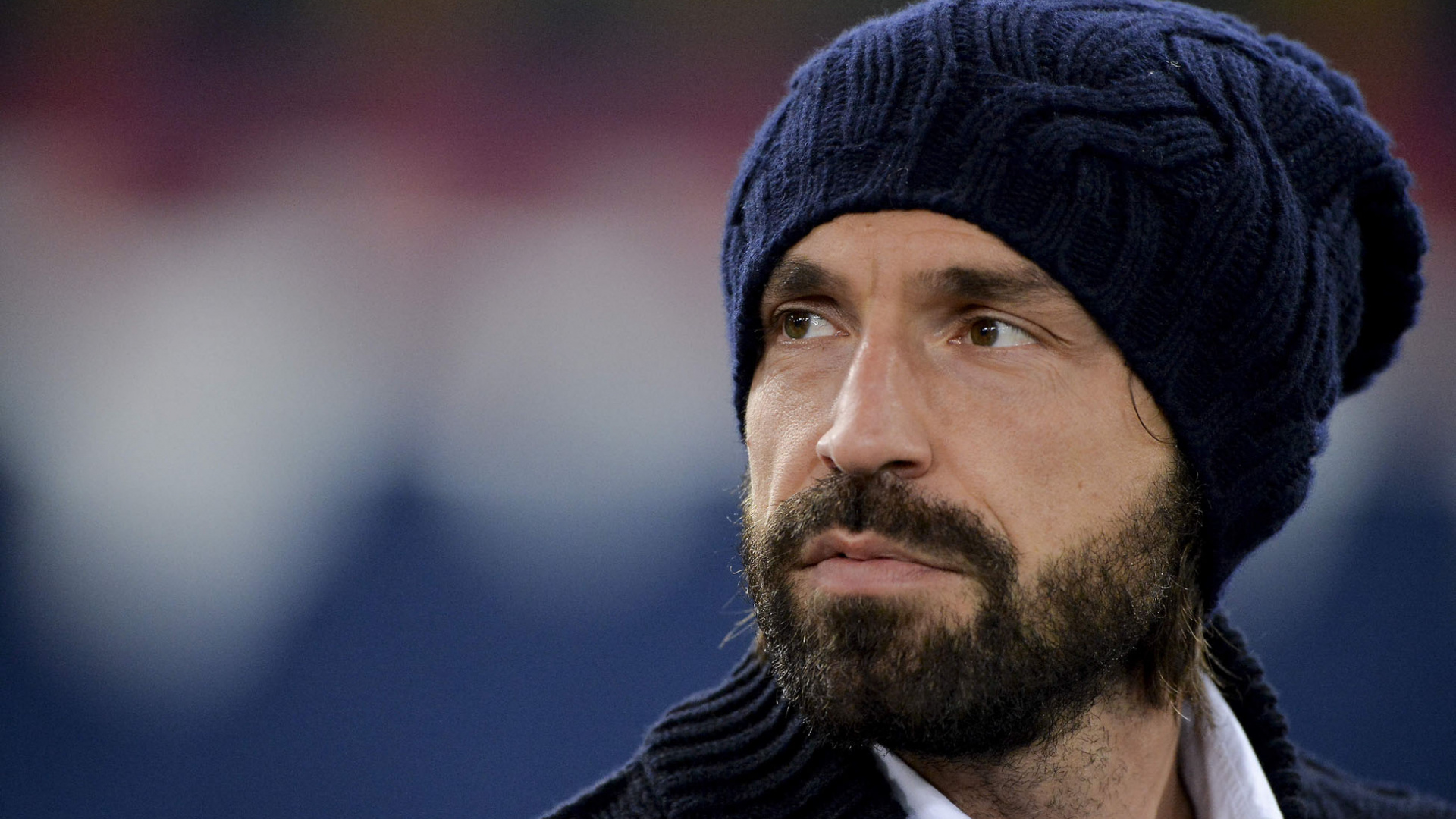 Man in Blue Knit Cap. Wallpaper in 1920x1080 Resolution