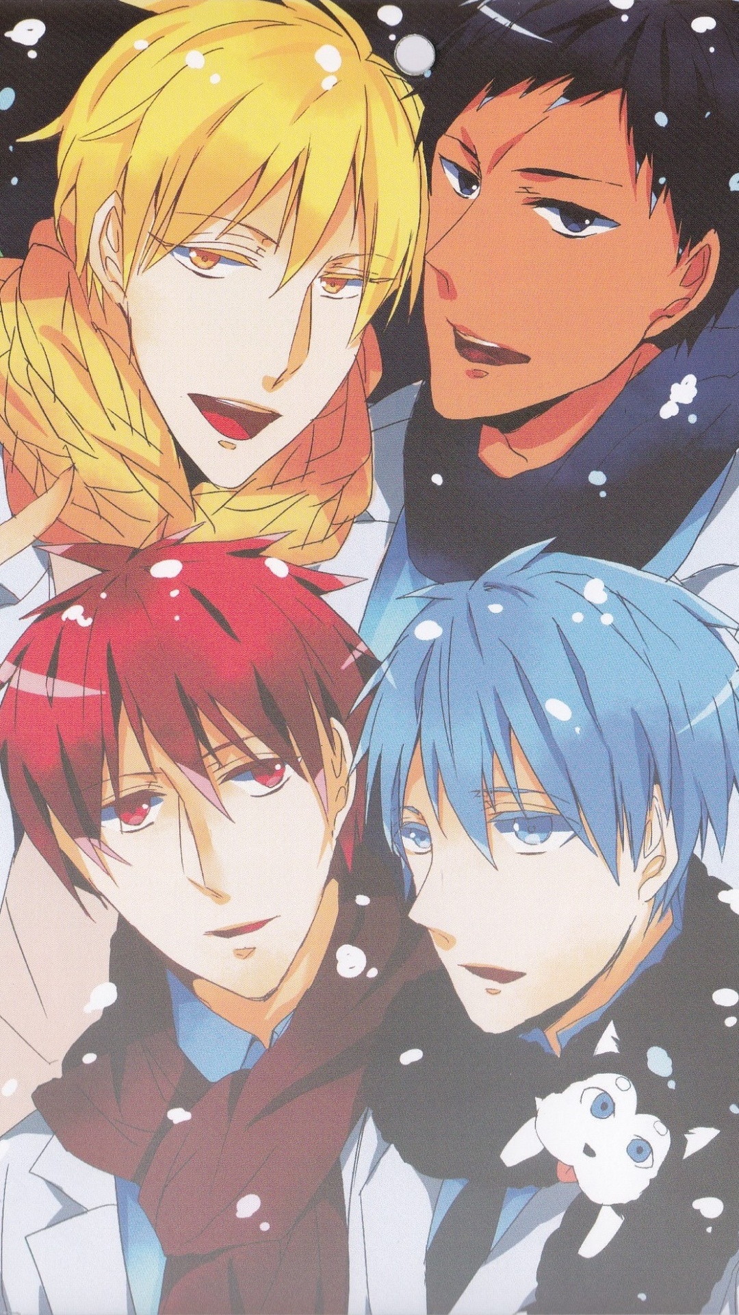 Mujer en Blanco y Negro Vestido de Lunares Personaje de Anime. Wallpaper in 1080x1920 Resolution