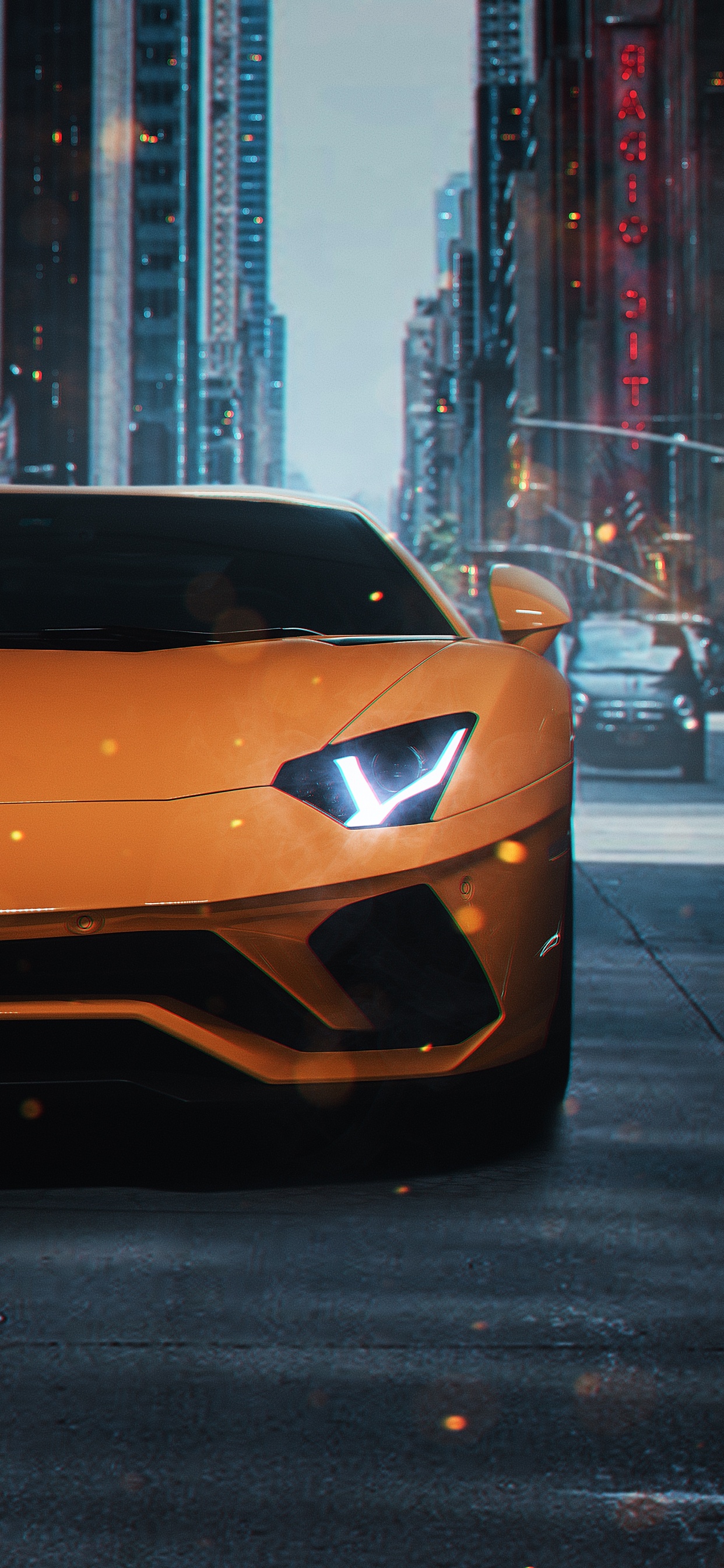 Coche, Deportivo, Lamborghini, Supercoche, Todoterreno. Wallpaper in 1242x2688 Resolution