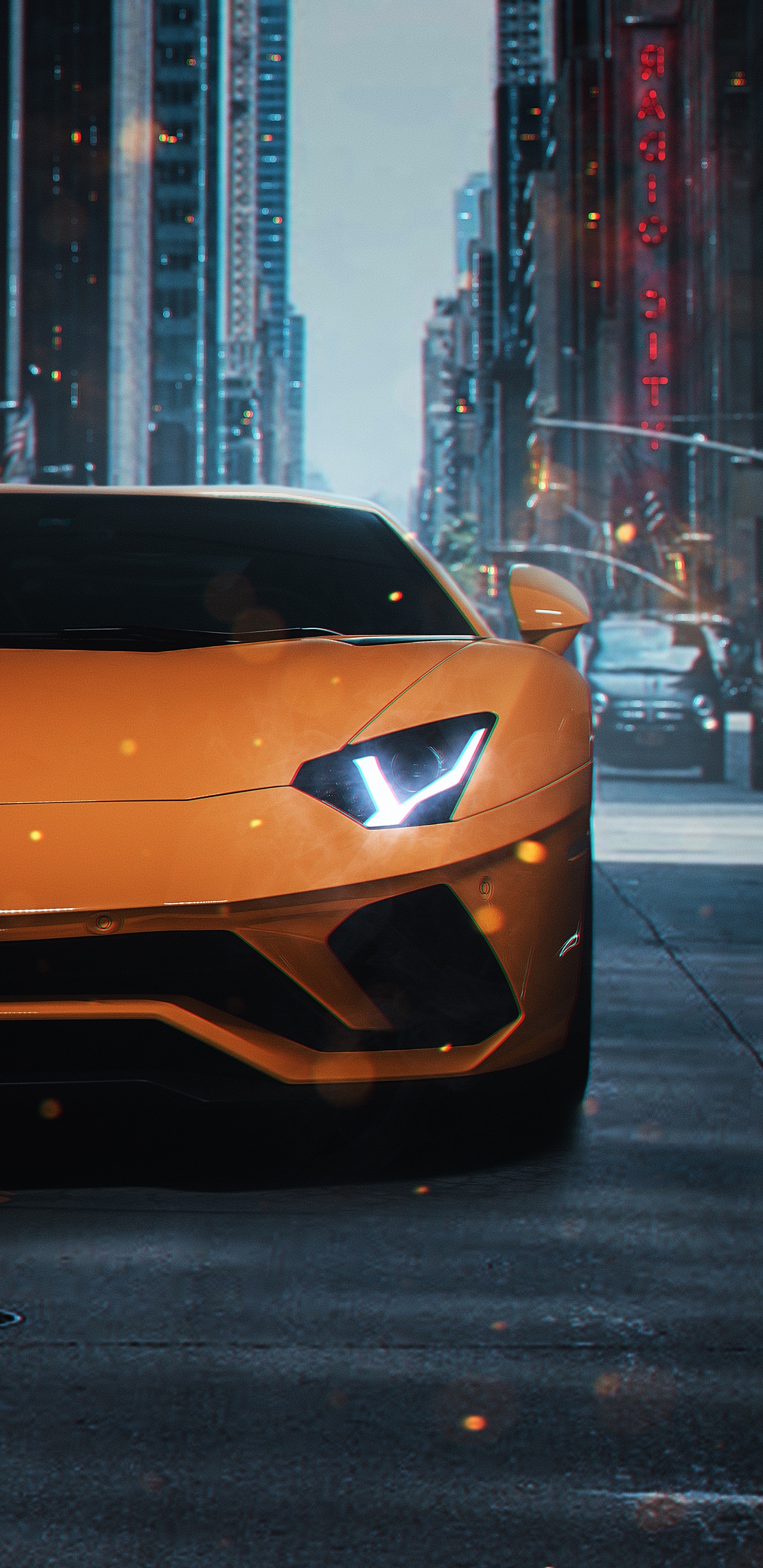 Coche, Deportivo, Lamborghini, Supercoche, Todoterreno. Wallpaper in 1440x2960 Resolution