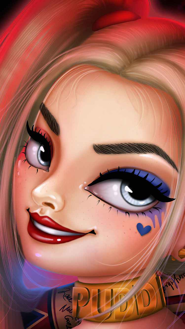 Mujer Con Cabello Rubio Personaje de Anime. Wallpaper in 750x1334 Resolution