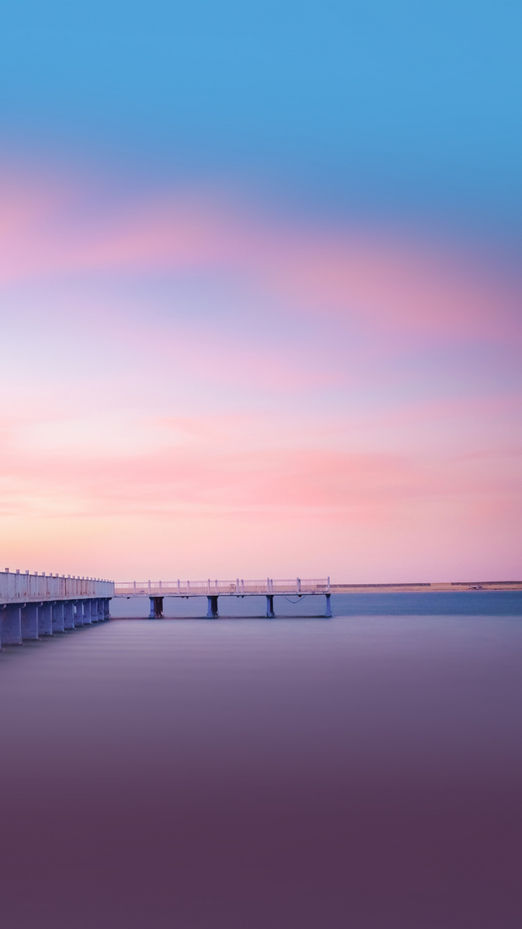 Huawei, Huawei Nova, Huawei Nova 3, Water, Dusk. Wallpaper in 750x1334 Resolution