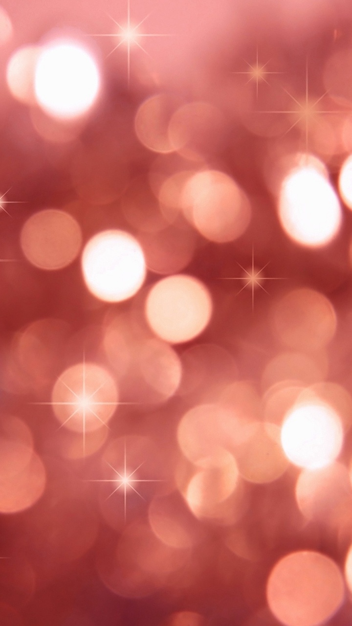 Red and White Heart Lights. Wallpaper in 720x1280 Resolution