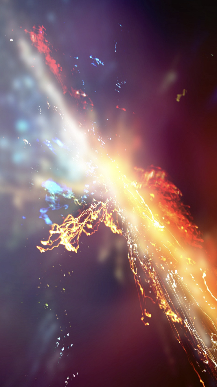 Explosión, de Colores, Android, Ios, IOS 14. Wallpaper in 750x1334 Resolution