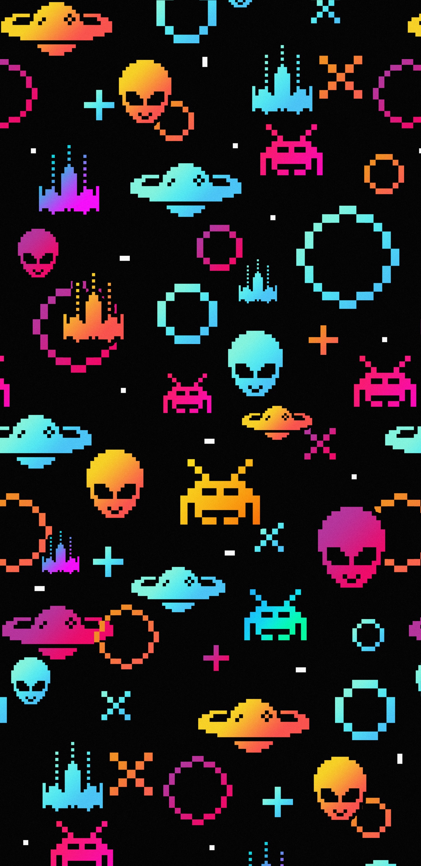 Muster, Grafik-design, Licht, Schwarz, Ärmel. Wallpaper in 1440x2960 Resolution