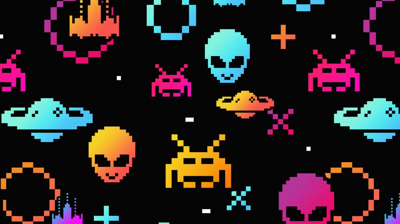 Patrón, Diseño Gráfico, Luz, Negro, Manga. Wallpaper in 1366x768 Resolution