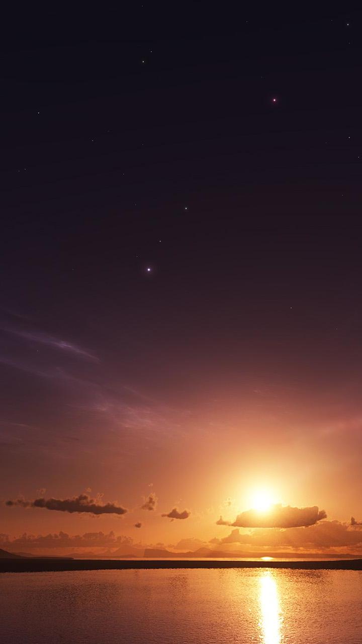 Water, Cloud, Atmosphere, Nature, Afterglow. Wallpaper in 720x1280 Resolution