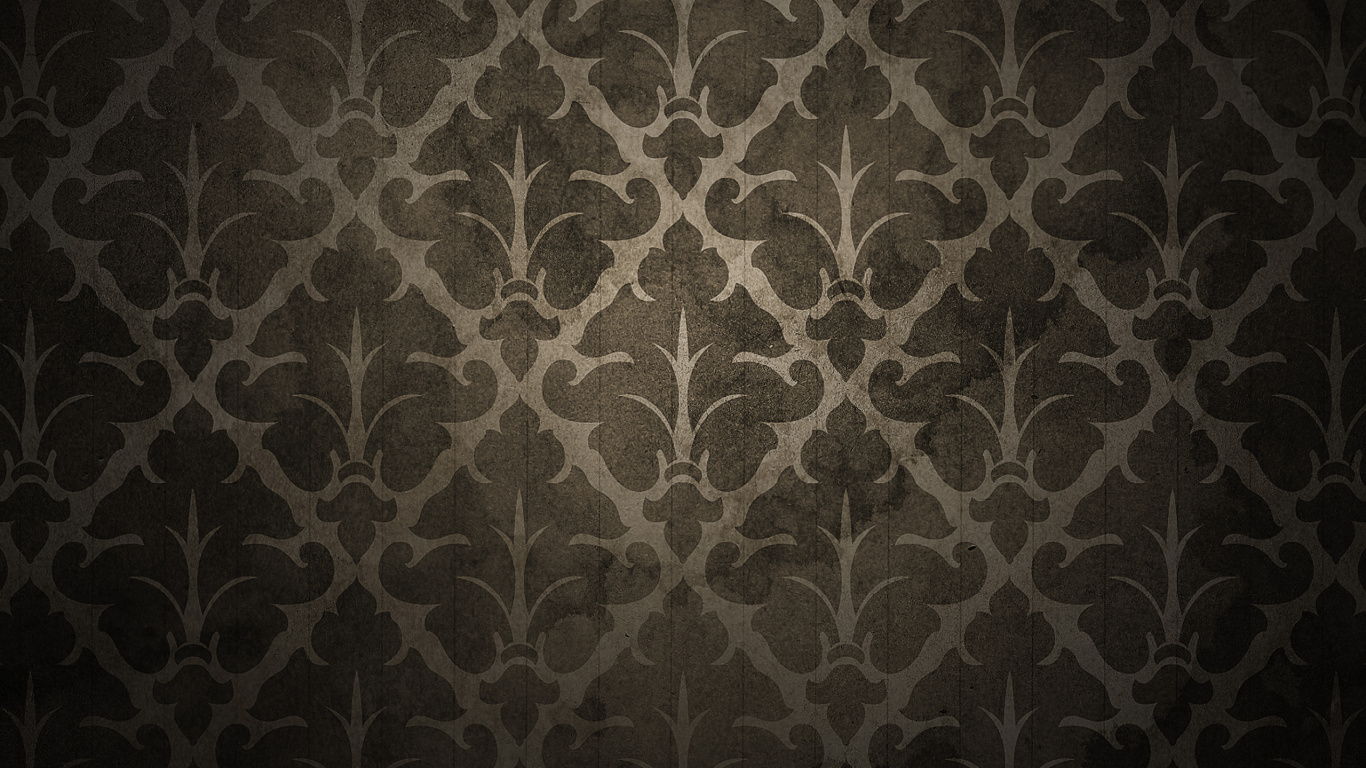 Textile Floral Marron et Beige. Wallpaper in 1366x768 Resolution