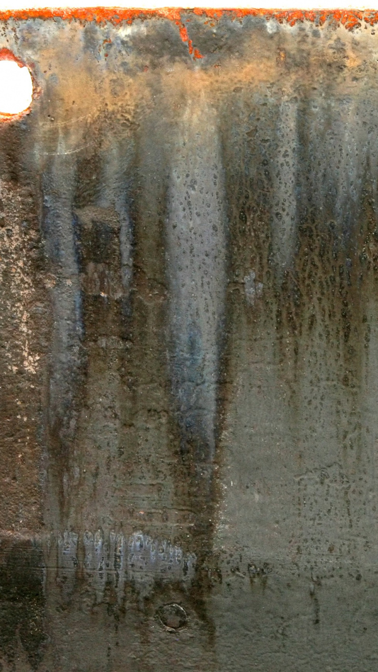 Gotas de Agua Sobre Muro de Hormigón Gris. Wallpaper in 750x1334 Resolution