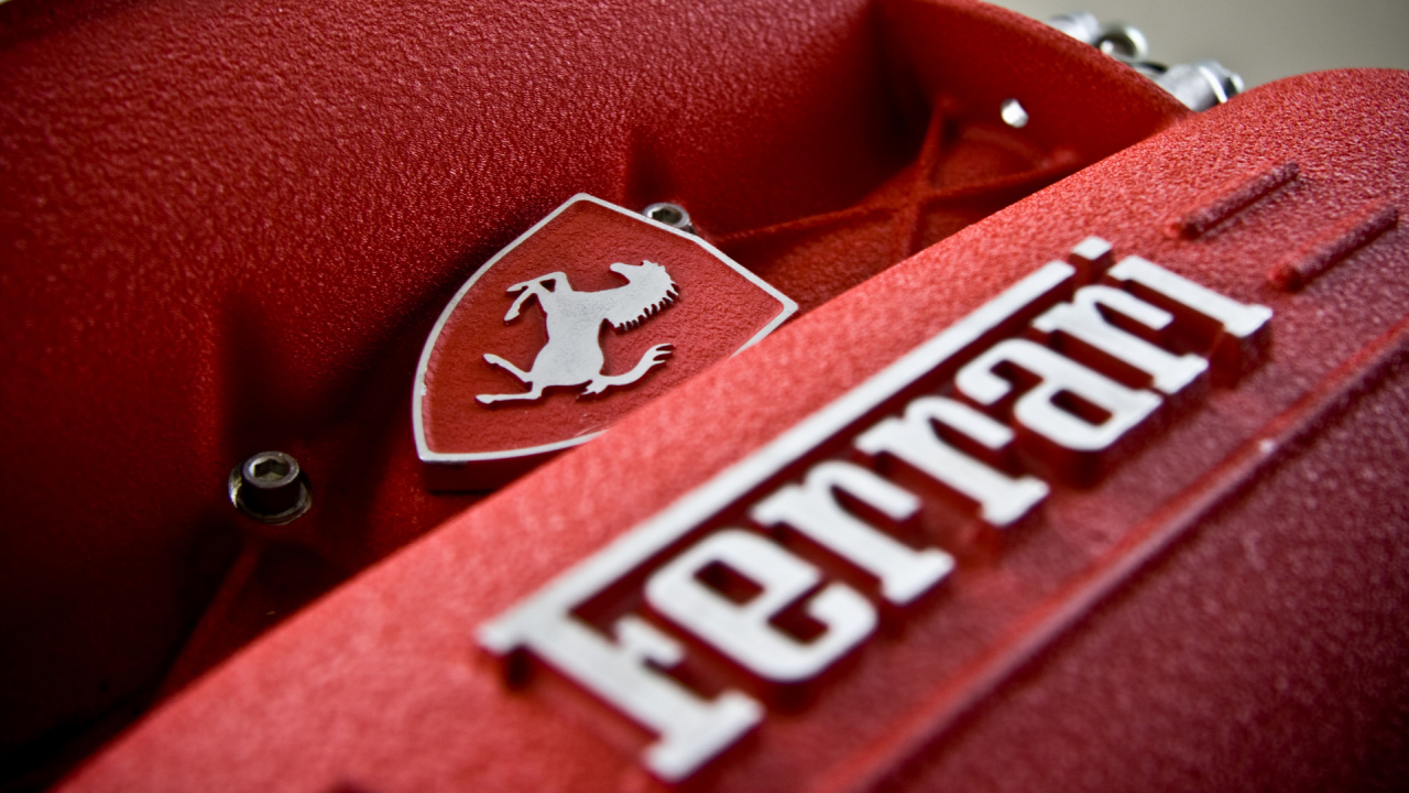 法拉利f430, 红色的, 品牌, 兰博基尼, Ferrari 壁纸 1280x720 允许