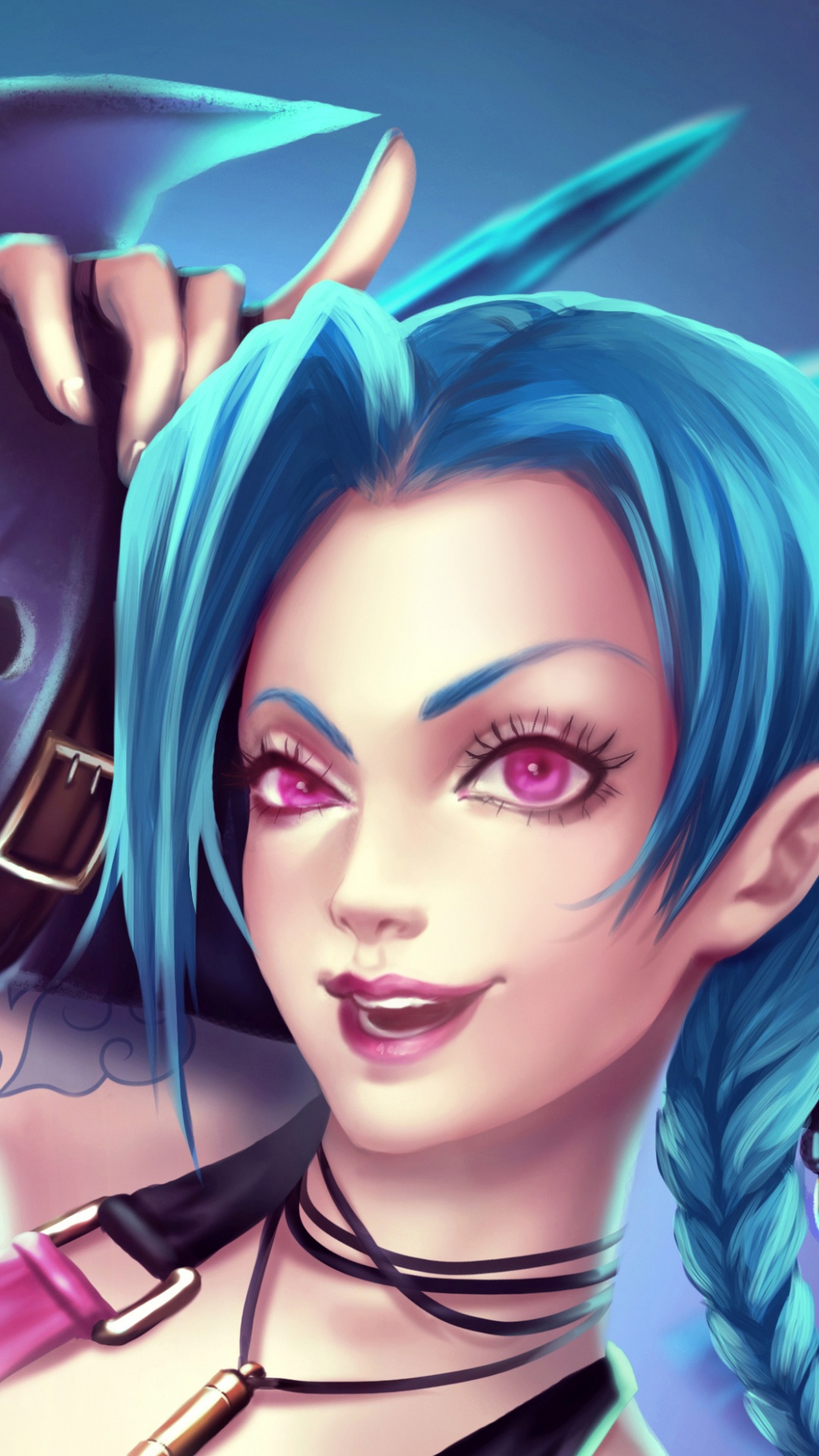 League of Legends, L'anime, Graphisme, Illustration, Espace. Wallpaper in 1080x1920 Resolution