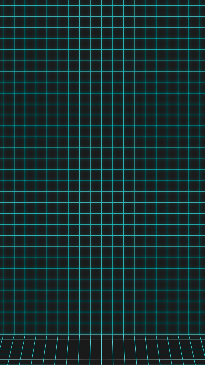 Neon, Bloc, Papel Cuadriculado, Verde, Azul. Wallpaper in 720x1280 Resolution