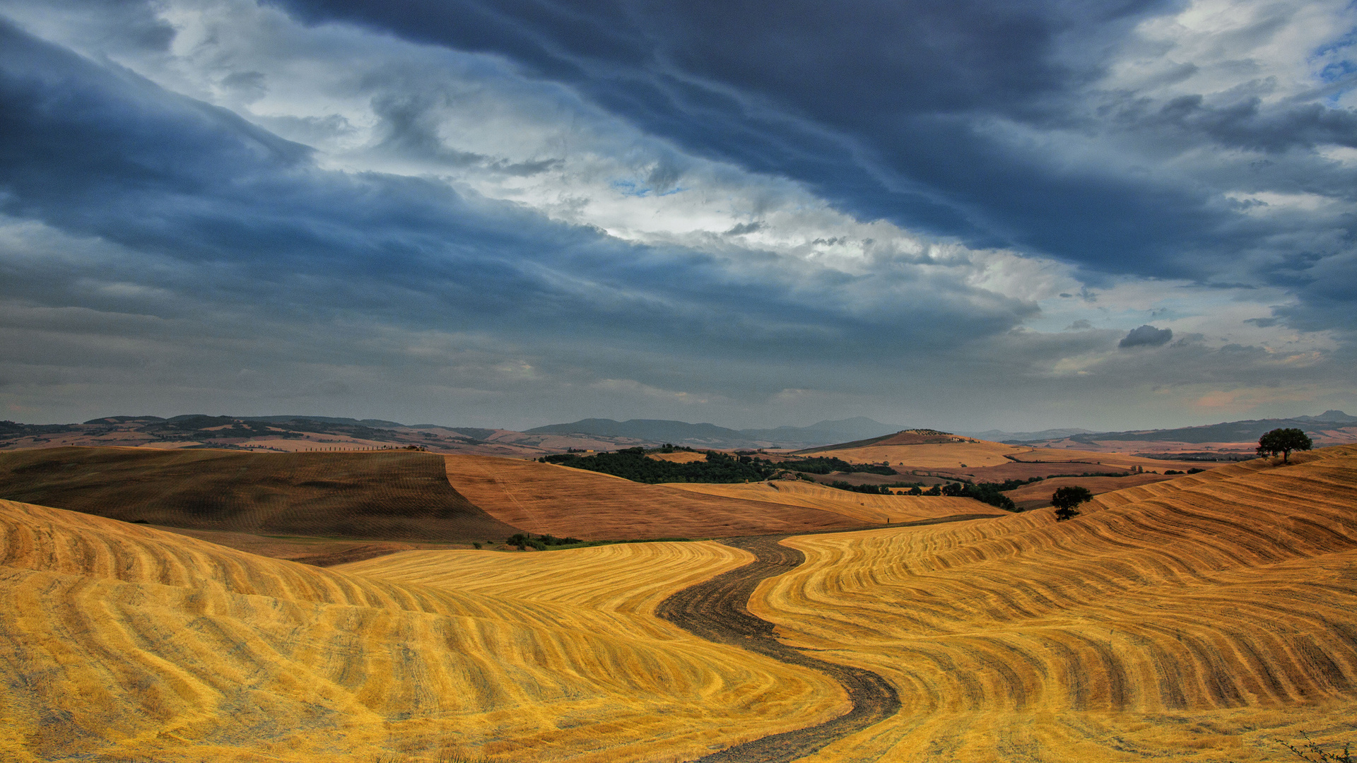 Brown Sand Under Cloudy Sky During Daytime. Wallpaper in 1920x1080 Resolution