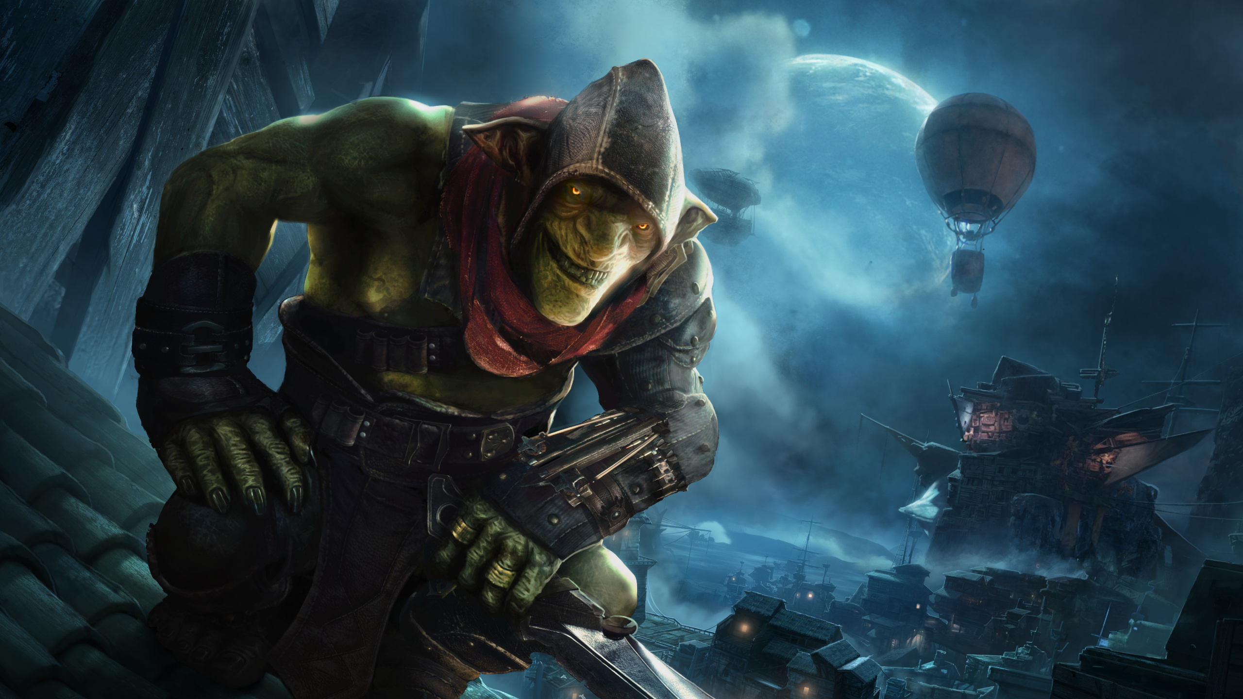 Jeu D'infiltration, Jeu Pc, Jeu D'aventure, Illustration, Obscurité. Wallpaper in 2560x1440 Resolution