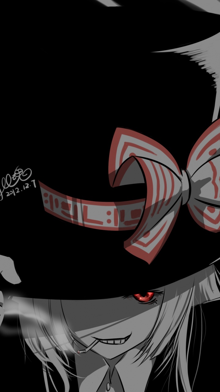 Black and Red Monster Illustration. Wallpaper in 720x1280 Resolution