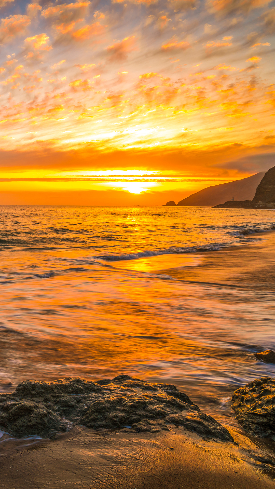 Puesta, Mar, Agua, Ambiente, Los Recursos de Agua. Wallpaper in 1080x1920 Resolution