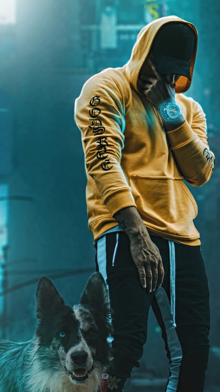 Snapshot, Kunst, Digitale Kunst, Kunstwerk, Dogge. Wallpaper in 720x1280 Resolution