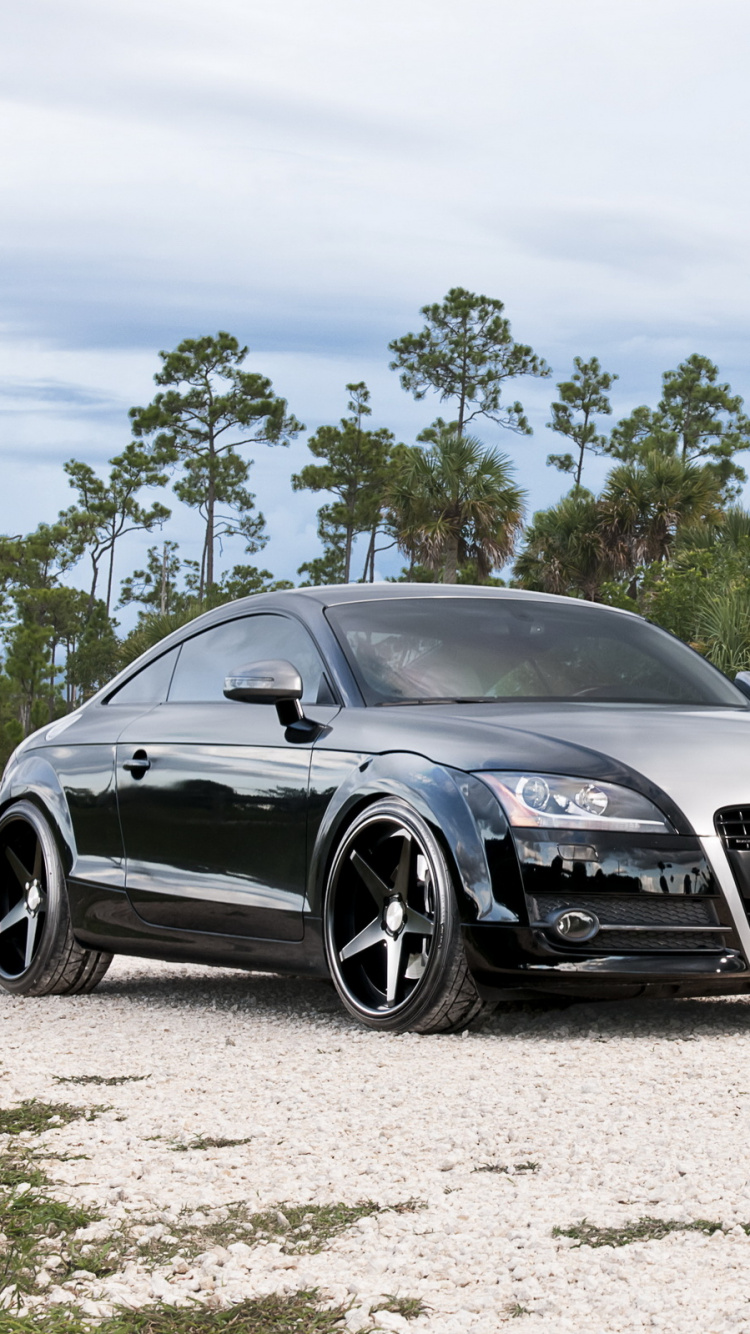 Black Mercedes Benz Coupe on Dirt Road During Daytime. Wallpaper in 750x1334 Resolution