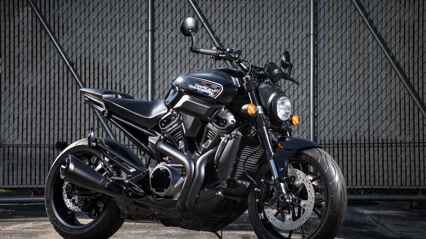 Blue and Black Sports Bike. Wallpaper in 1366x768 Resolution