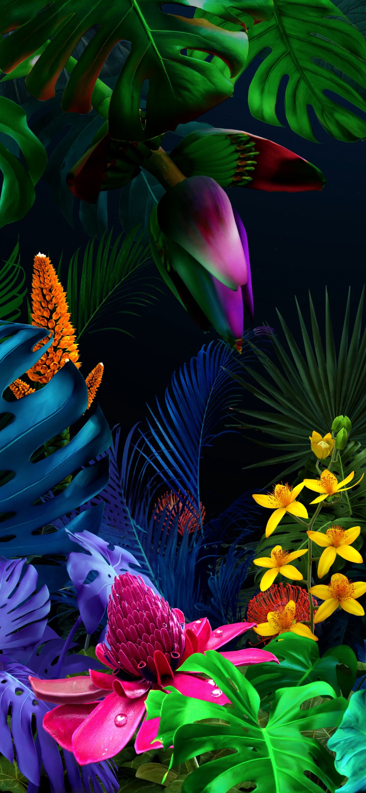 LG, LG G8 ThinQ, 智能手机, 安卓, 紫色的 壁纸 1242x2688 允许