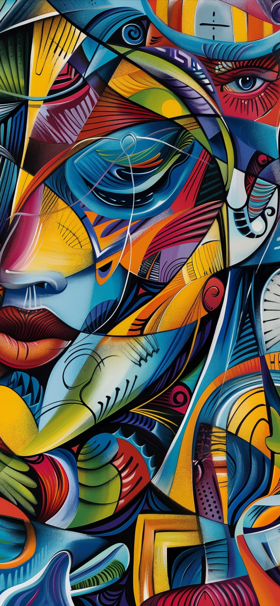 Arts Visuels, L'art de la Rue, Art, Peinture Acrylique, Dessin. Wallpaper in 1125x2436 Resolution