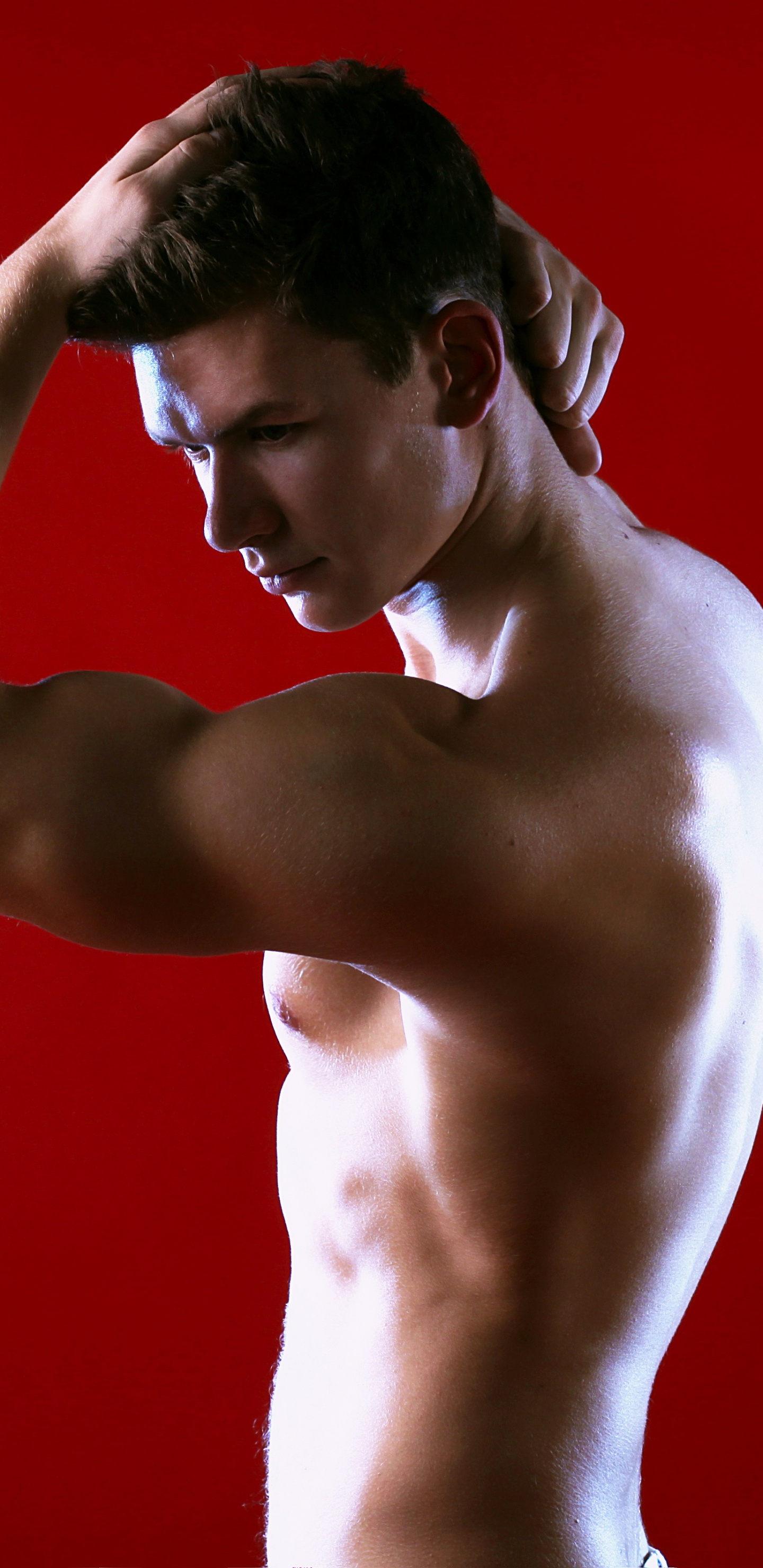 Muscle, Arm, Shoulder, Bodybuilder, Standing. Wallpaper in 1440x2960 Resolution