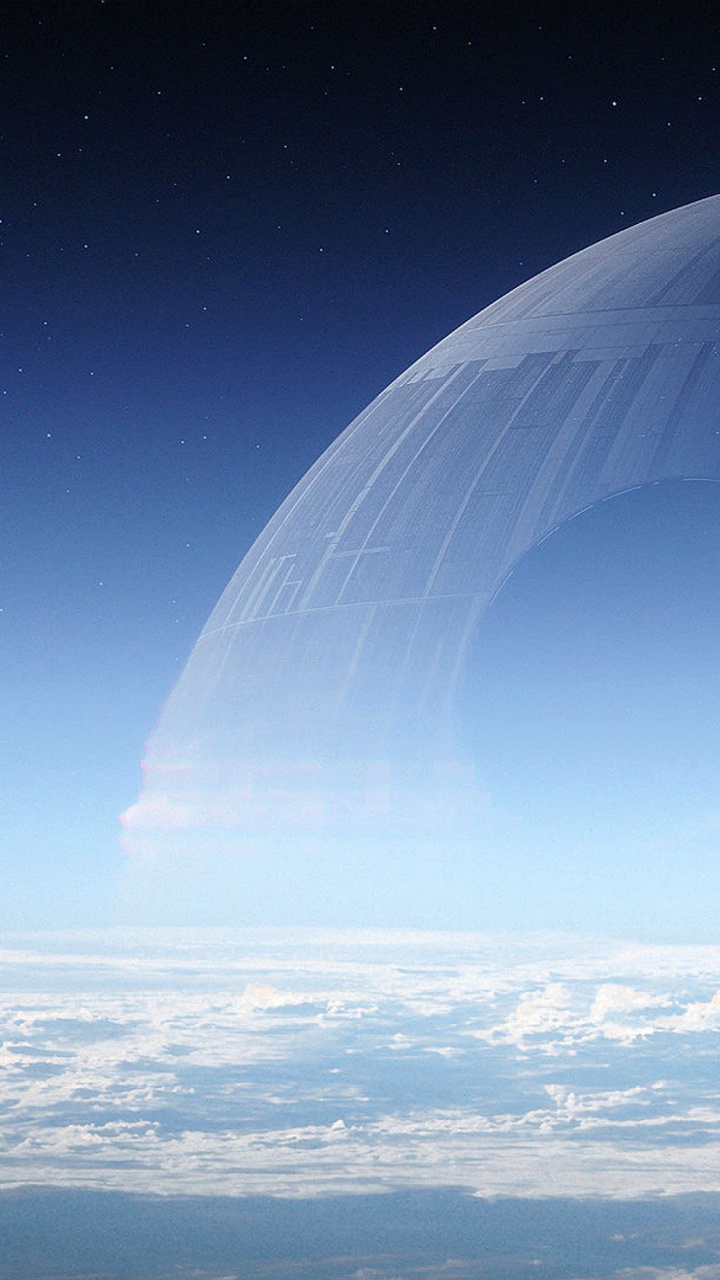 Weiße Wolken Und Blauer Himmel Tagsüber. Wallpaper in 720x1280 Resolution