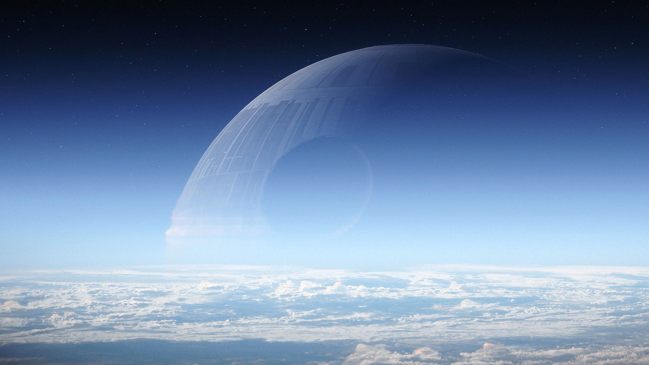 死亡之星, 星球大战, 气氛, 外层空间, 空间 壁纸 1280x720 允许