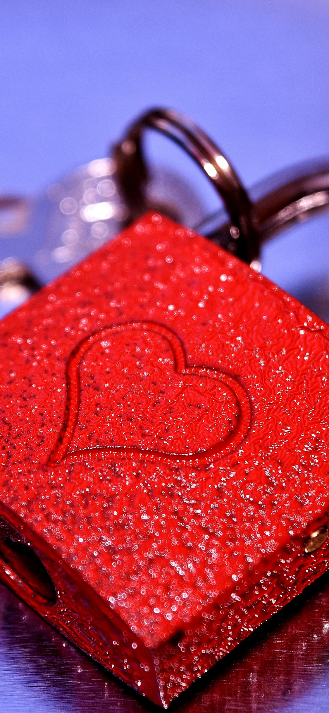 Heart, Red, Keychain, Fashion Accessory, Padlock. Wallpaper in 1125x2436 Resolution