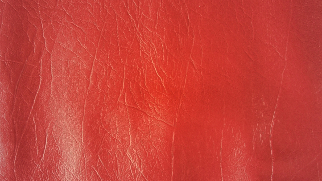 Textile en Cuir Rouge en Gros Plan. Wallpaper in 1366x768 Resolution