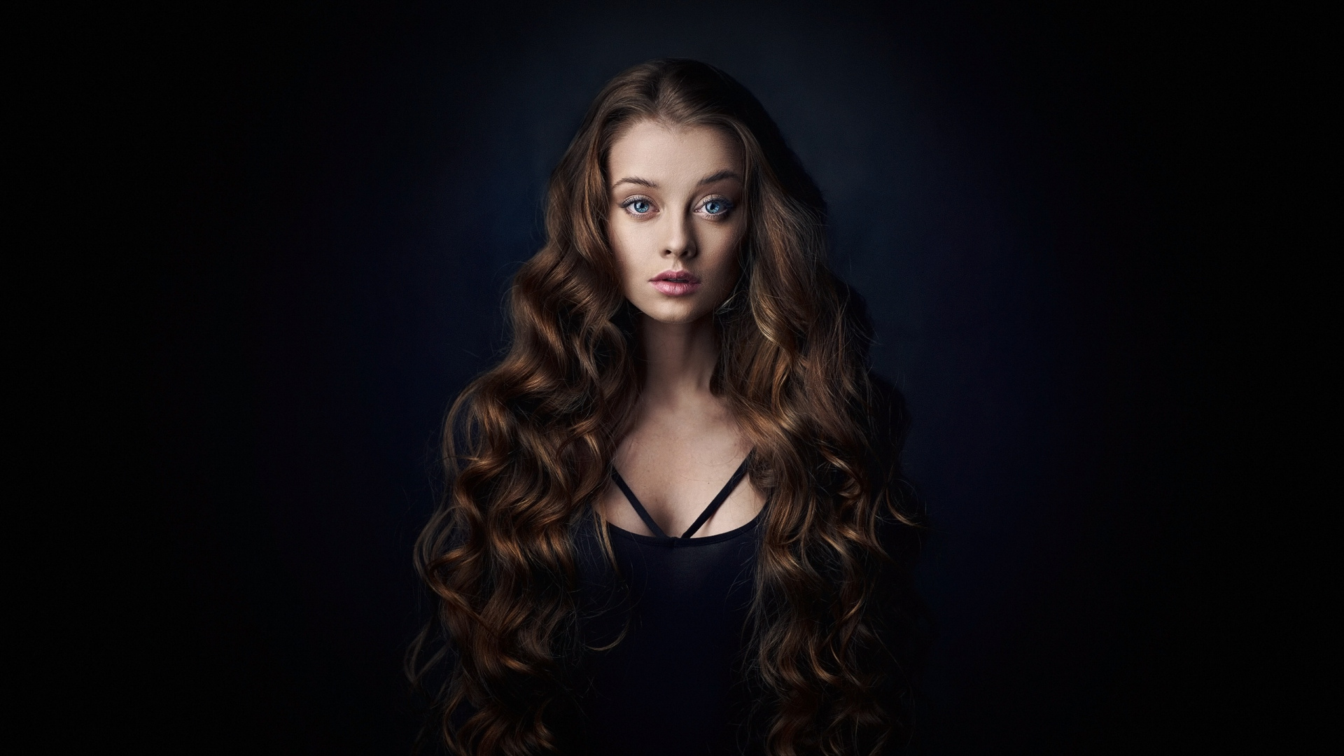 Haar, Frisur, Gesicht, Lange Haare, Schönheit. Wallpaper in 1920x1080 Resolution