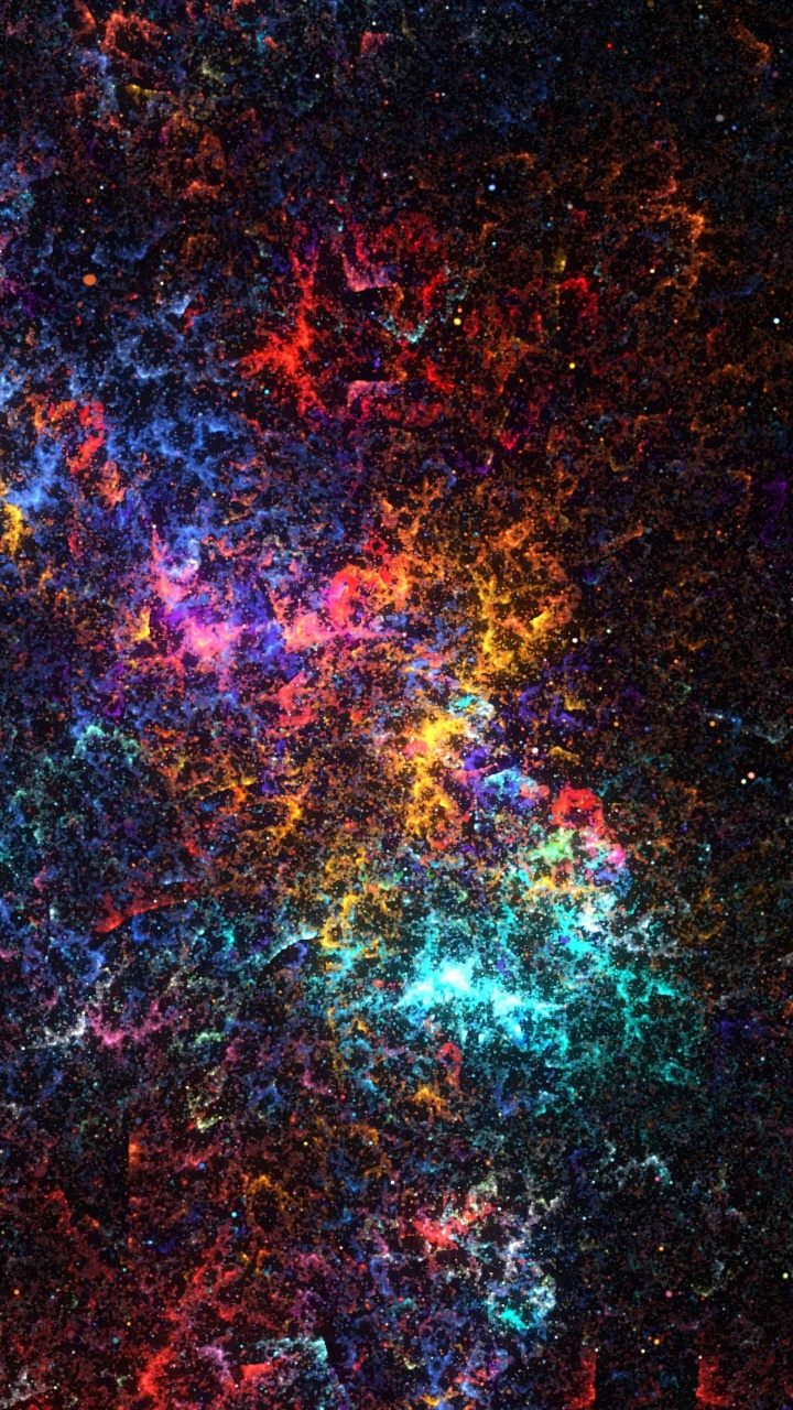 天文学, 分形技术, 空间, 天空, 外层空间 壁纸 720x1280 允许