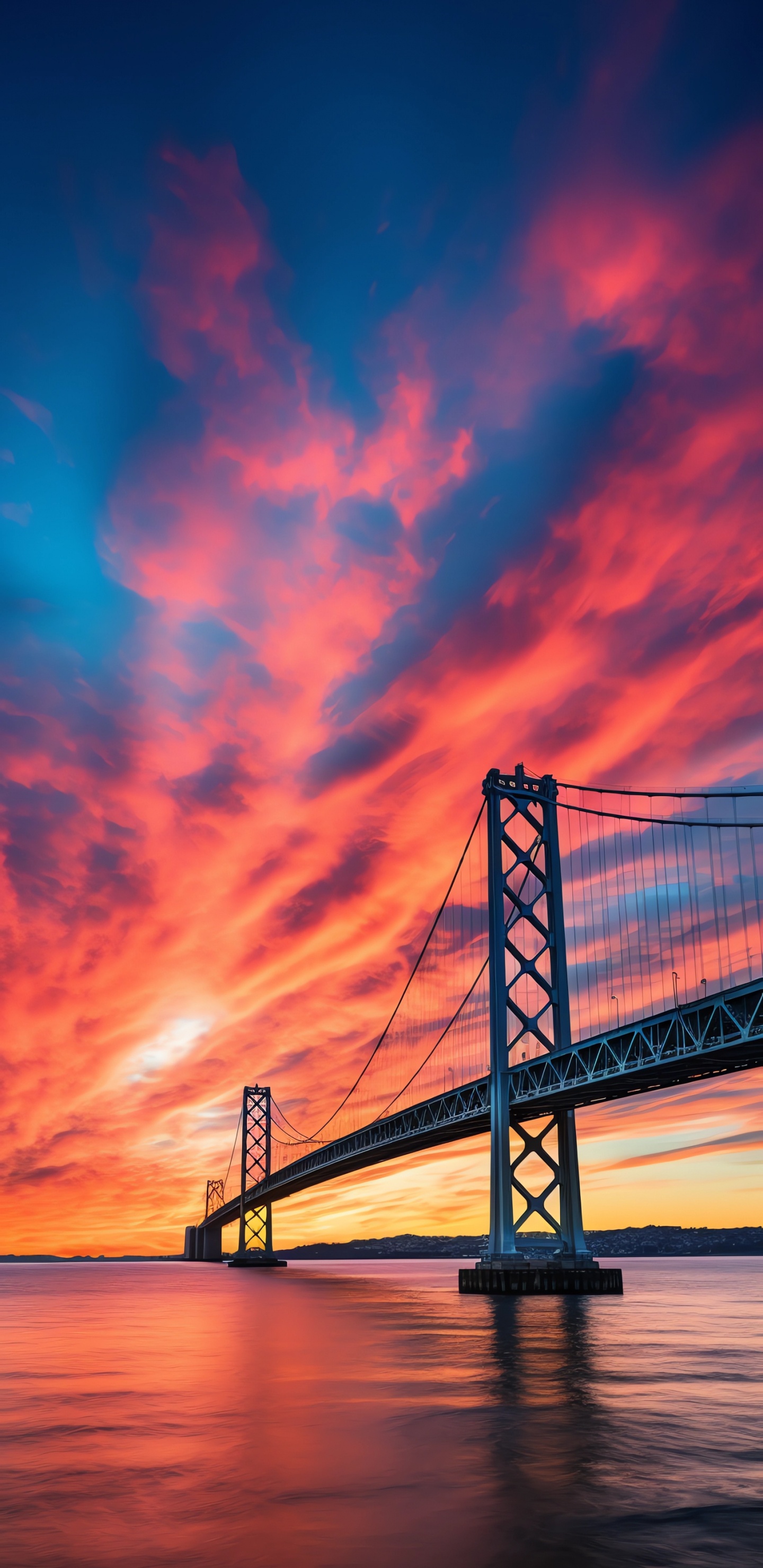 Puente, Afterglow, Remix, Agua, Ambiente. Wallpaper in 1440x2960 Resolution