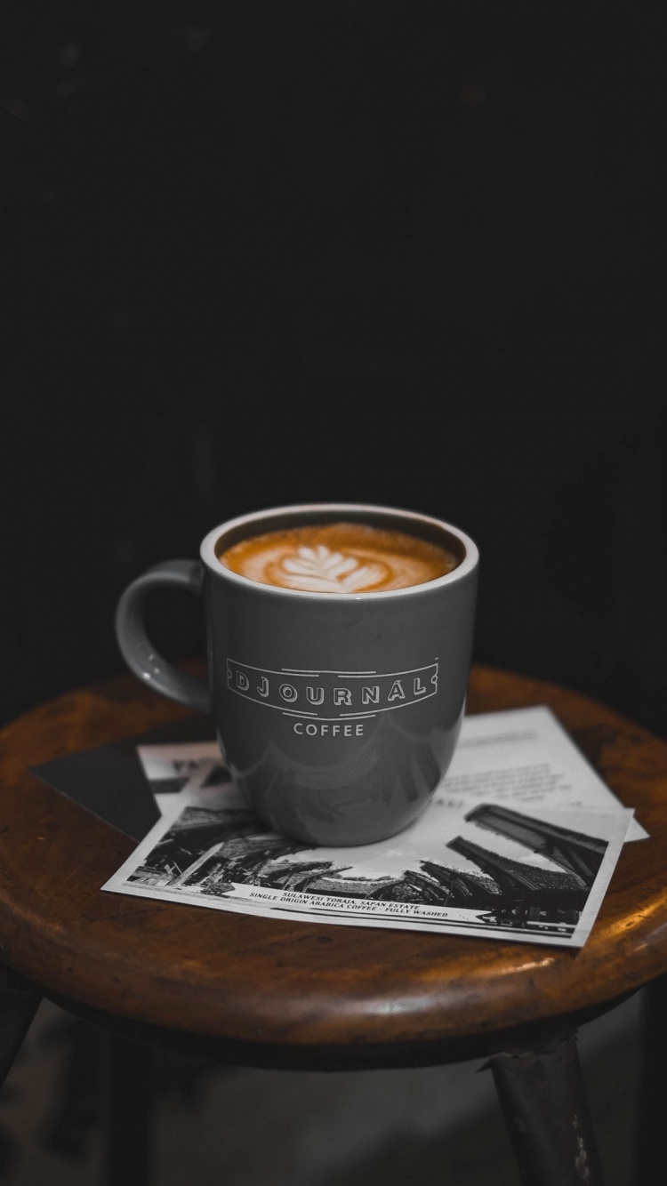 Lebensmittel, Tafelgeschirr, Wiener Melange, Coupe, Flat White. Wallpaper in 750x1334 Resolution