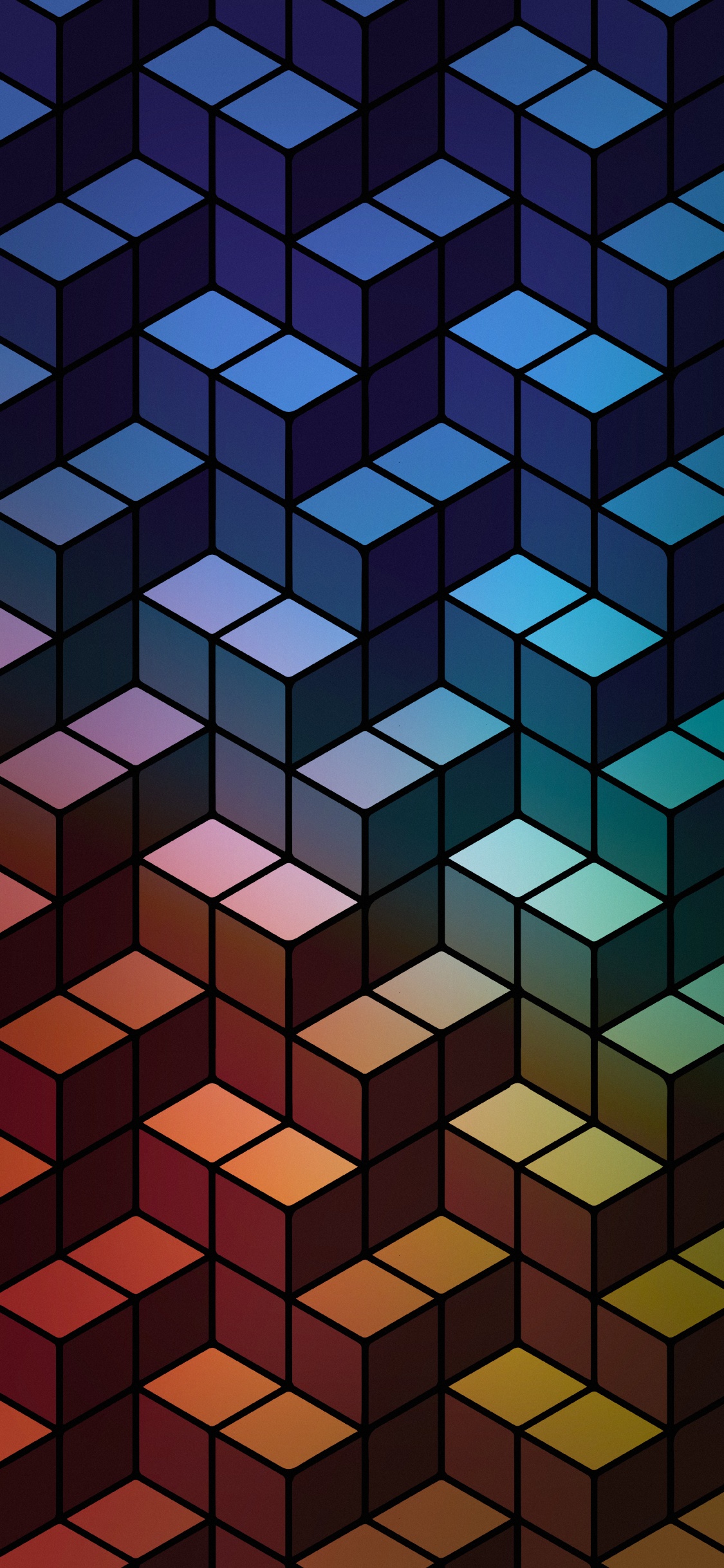 Muster, Farbigkeit, Rechteck, Werkstoffeigenschaften, Parallels. Wallpaper in 1125x2436 Resolution