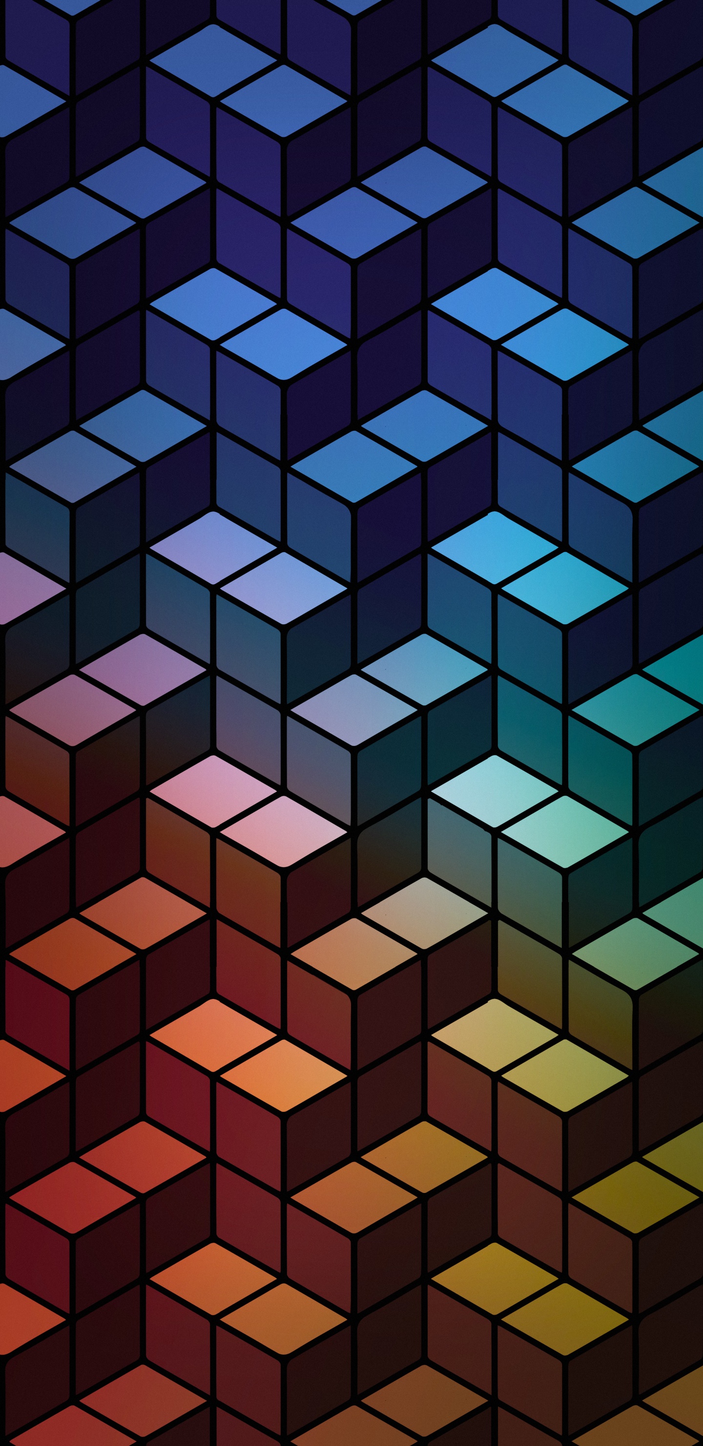 Muster, Farbigkeit, Rechteck, Werkstoffeigenschaften, Parallels. Wallpaper in 1440x2960 Resolution