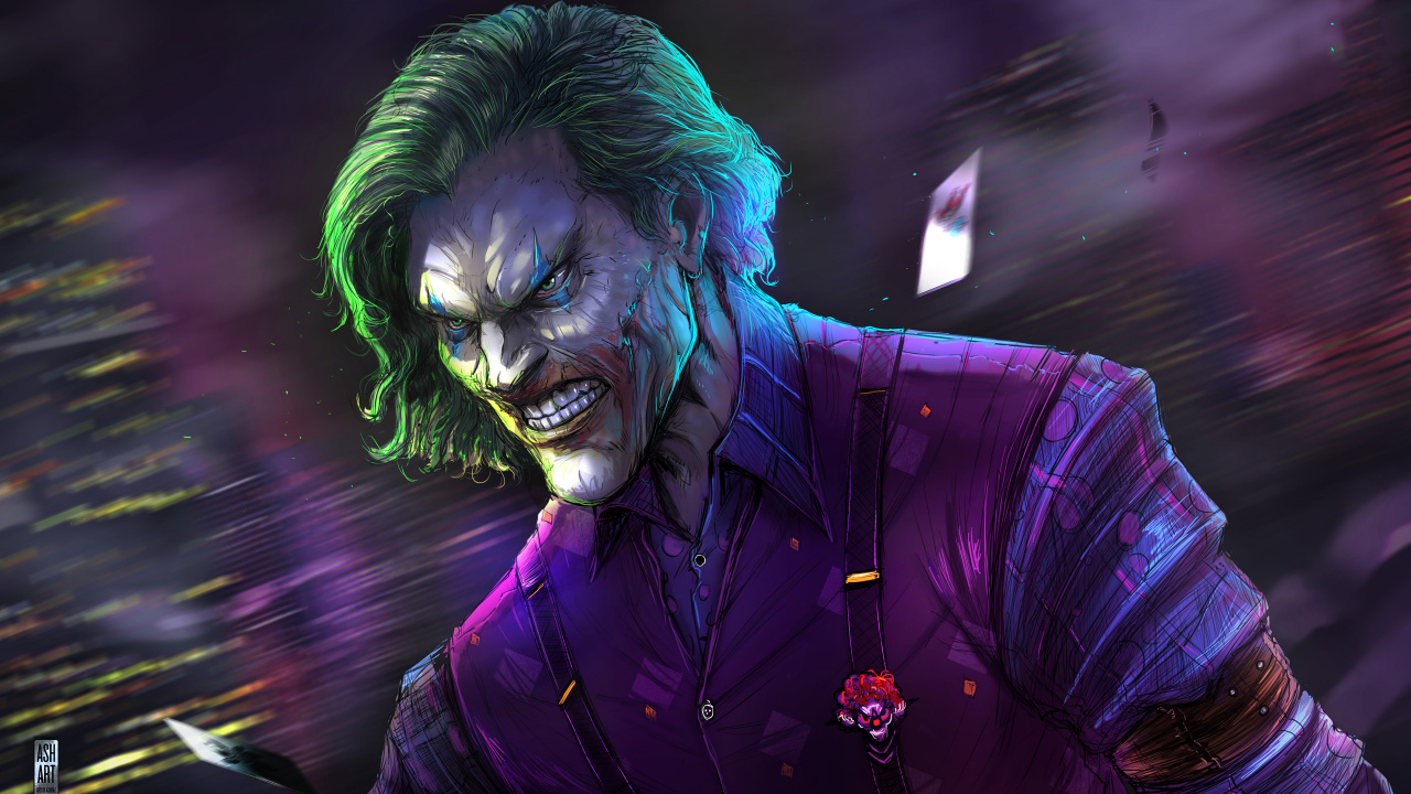 Art Numérique Joker, Registre de Santé, L'art Numérique, Joker, Art. Wallpaper in 1280x720 Resolution