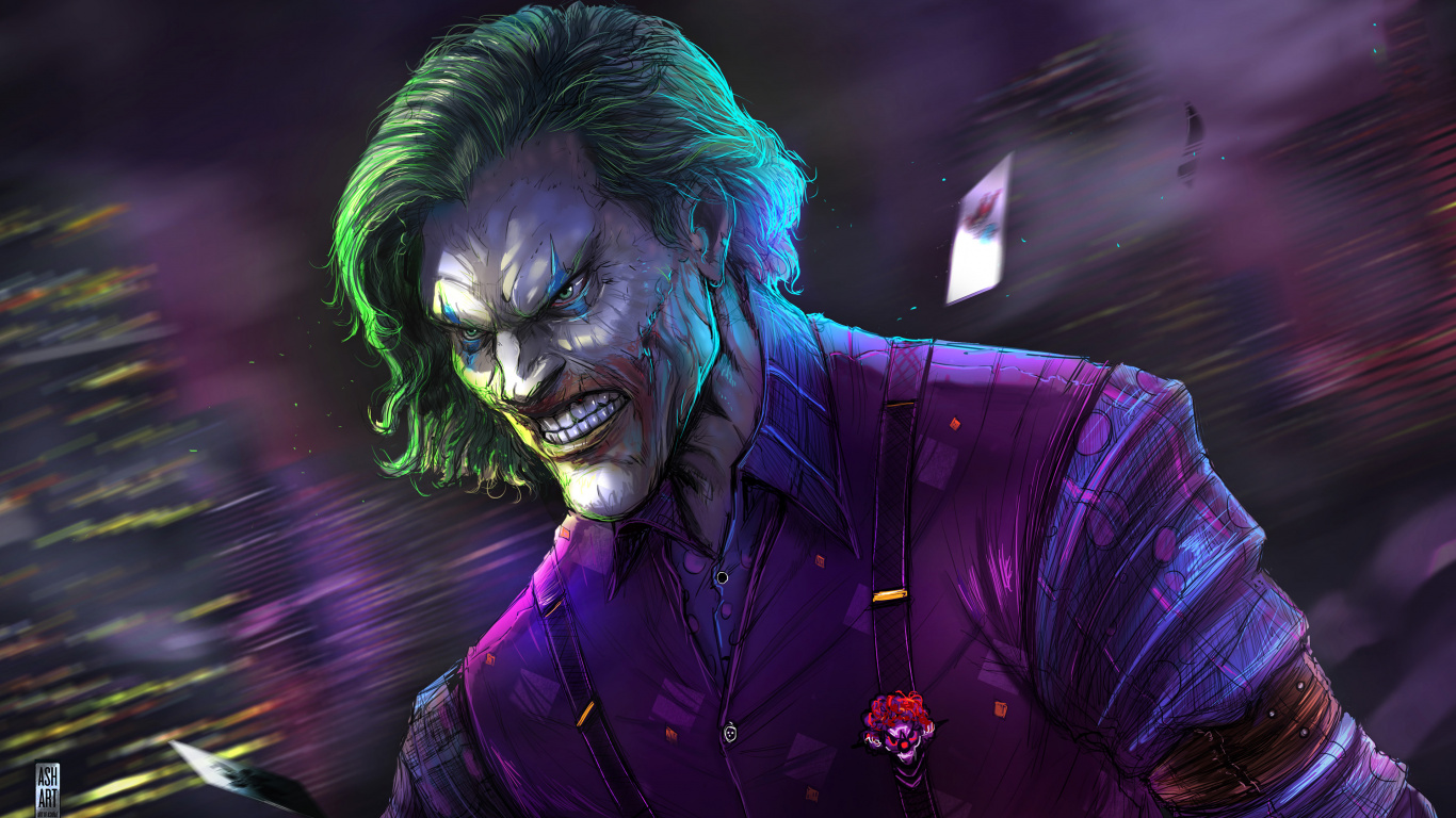 Art Numérique Joker, Registre de Santé, L'art Numérique, Joker, Art. Wallpaper in 1366x768 Resolution