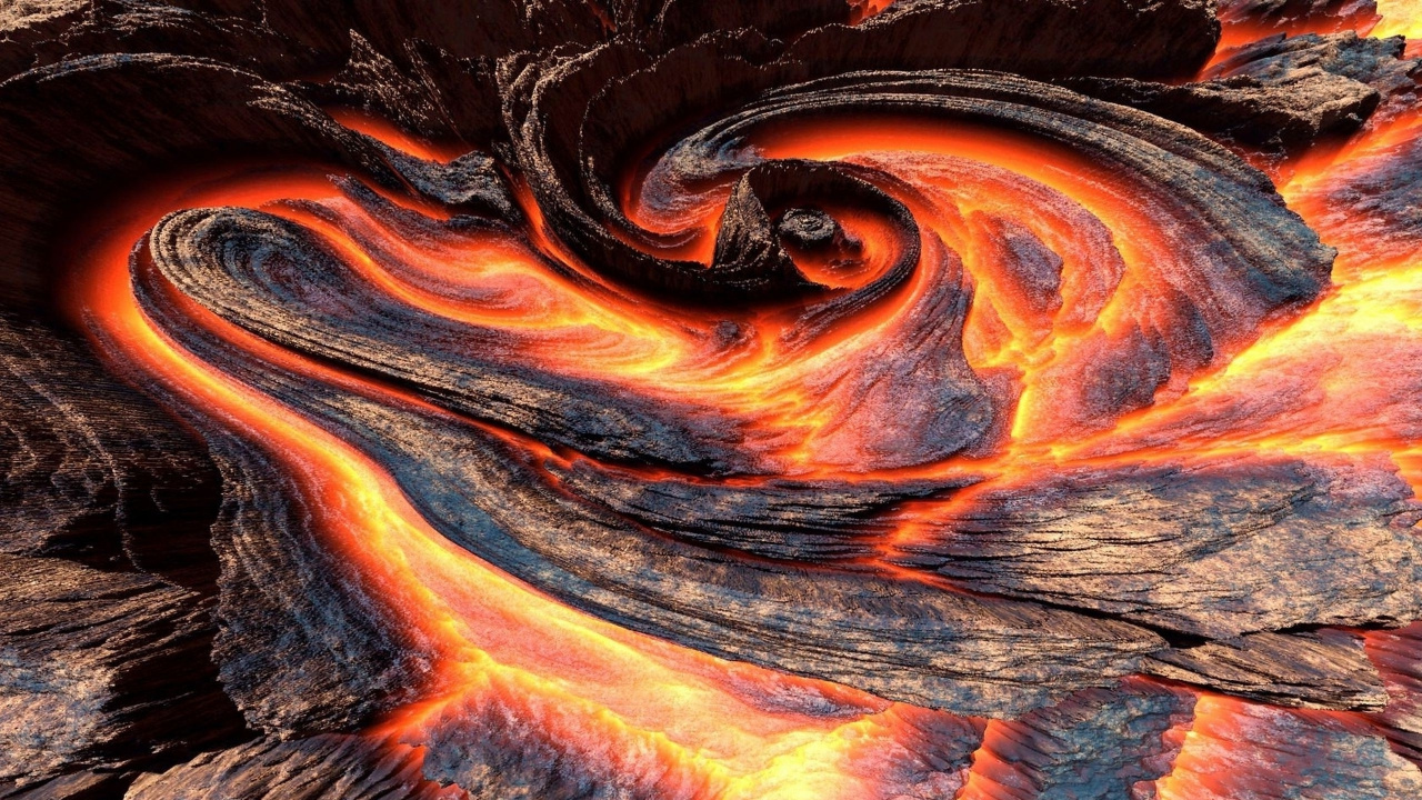 Braune Und Schwarze Abstrakte Malerei. Wallpaper in 1280x720 Resolution