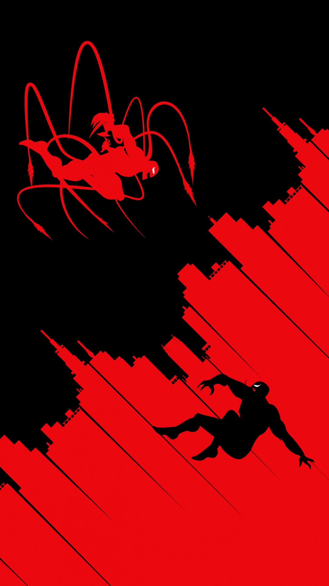 Eddie Brock, Superhelden, Marvel Comics, Sonys Spider-Man-Universum, Schauplatz-Symbol. Wallpaper in 1080x1920 Resolution