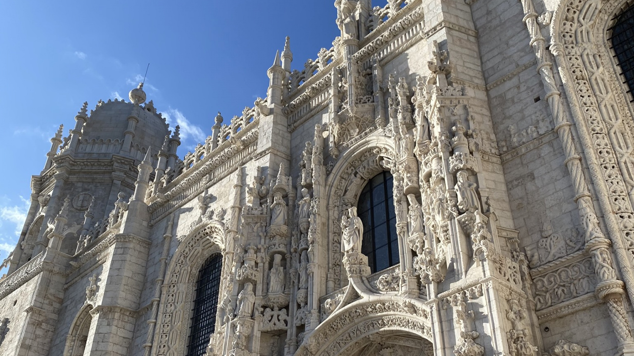 Jernimos-Kloster, Ausgrabungsstätte, Alte Geschichte, Mittelalterliche Architektur, Basilika. Wallpaper in 1280x720 Resolution