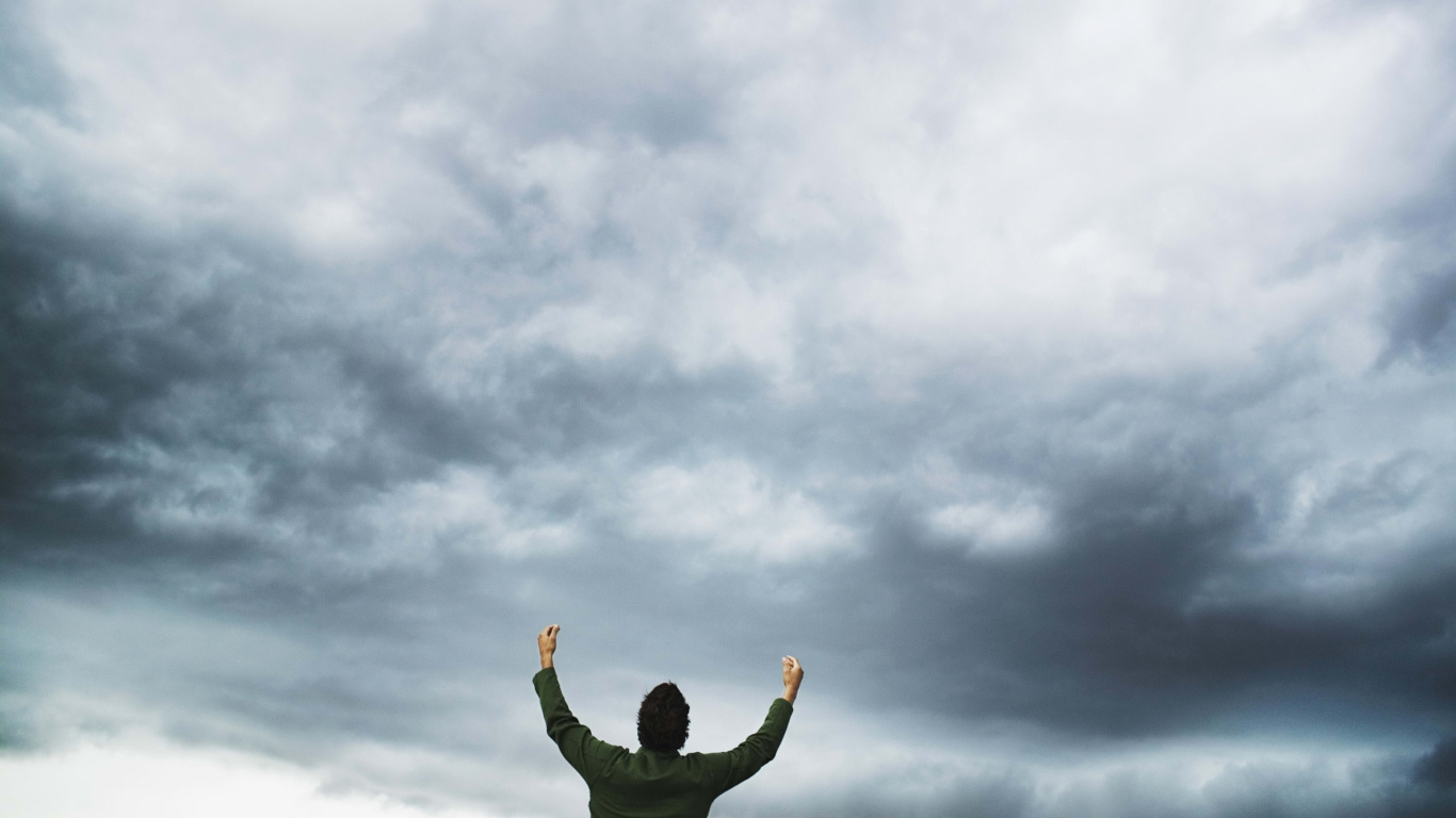 Horizon, Phénomène Météorologique, Foudre, L'atmosphère de la Terre, Cumulus. Wallpaper in 1366x768 Resolution