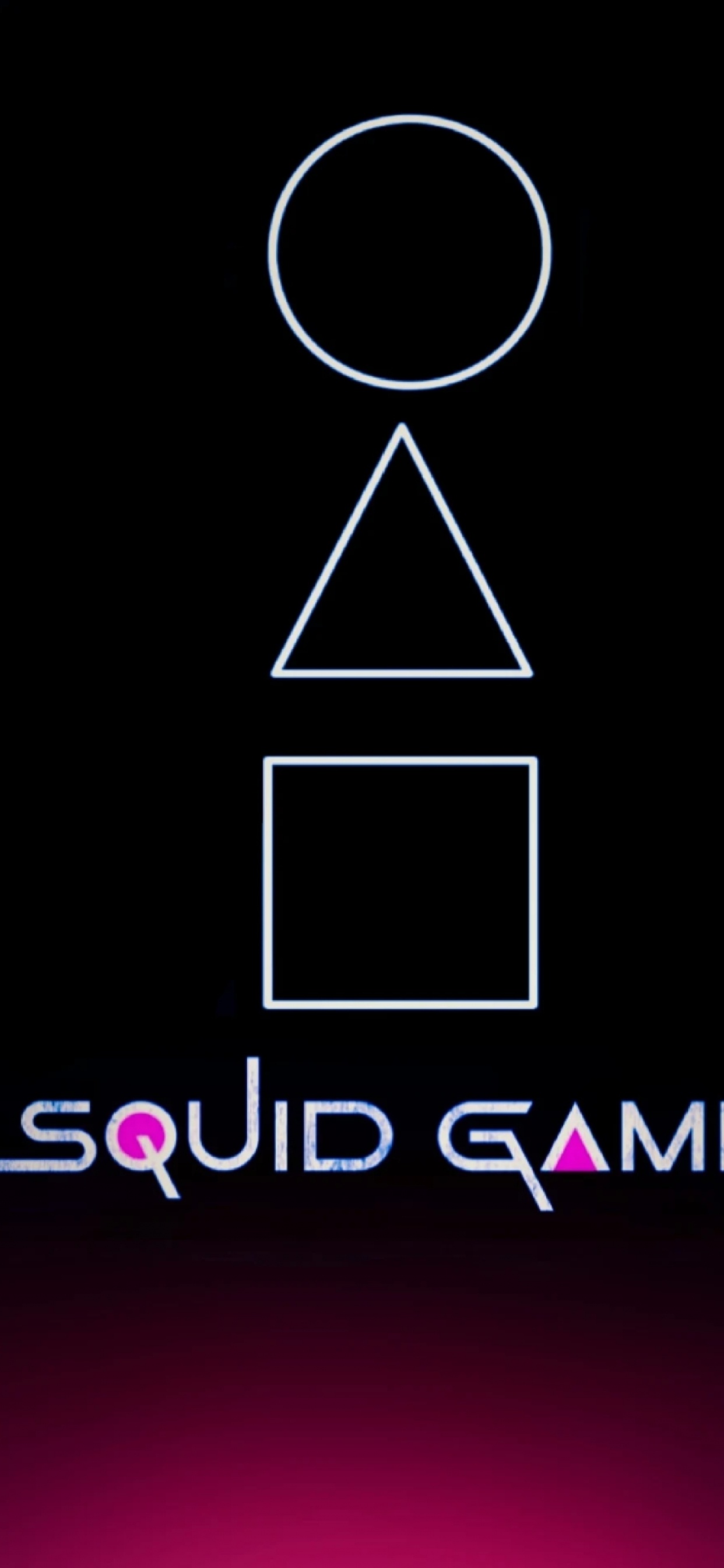 Squid Game, 这是 Sae-byeok, 图形设计, 紫色的, 矩形 壁纸 1242x2688 允许