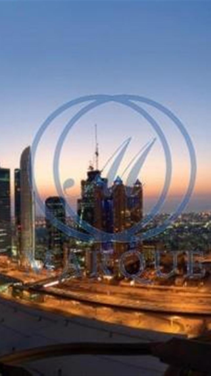 Skyline Der Stadt Bei Nacht Night. Wallpaper in 720x1280 Resolution