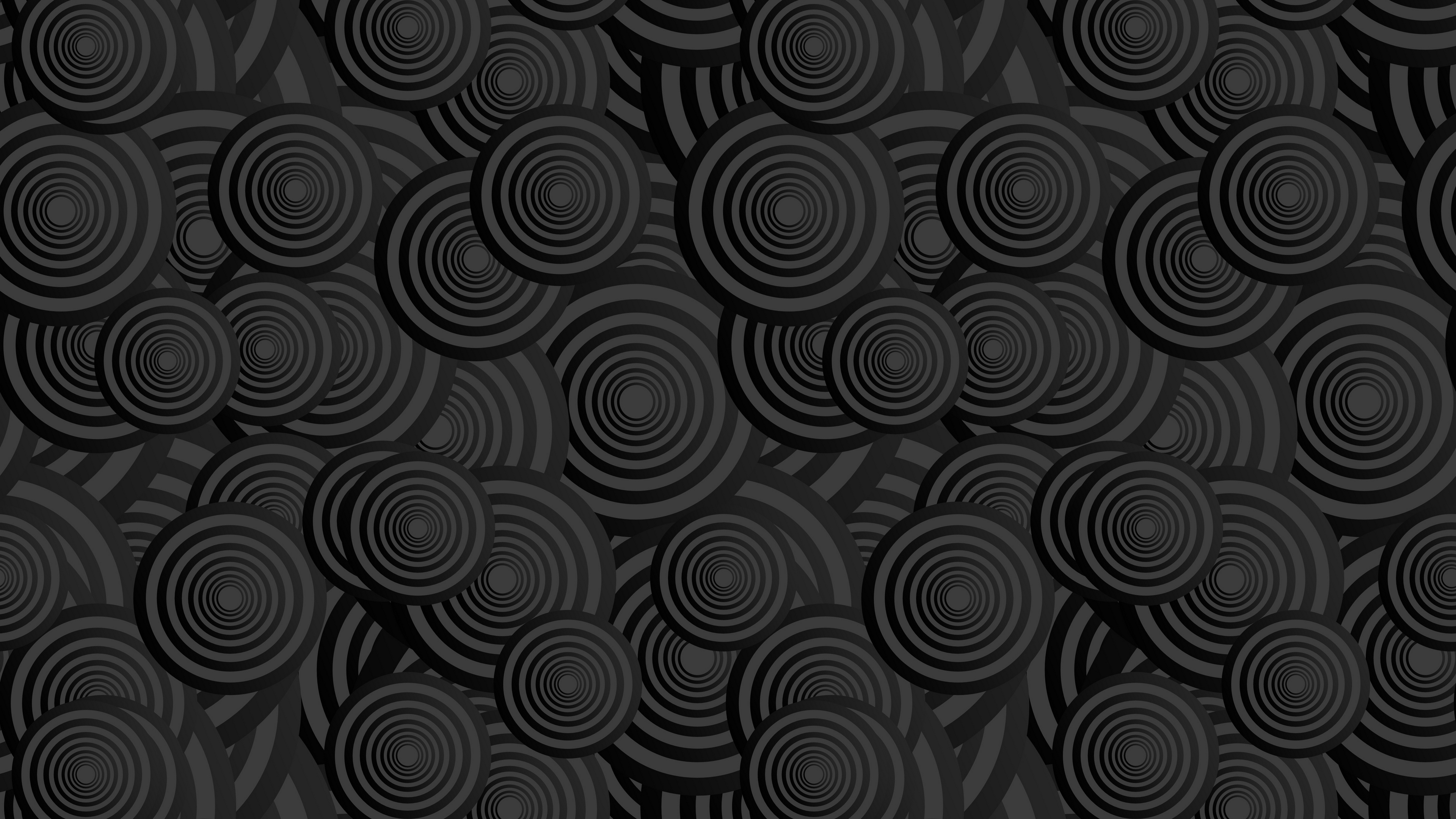 Textile Floral Noir et Blanc. Wallpaper in 3840x2160 Resolution